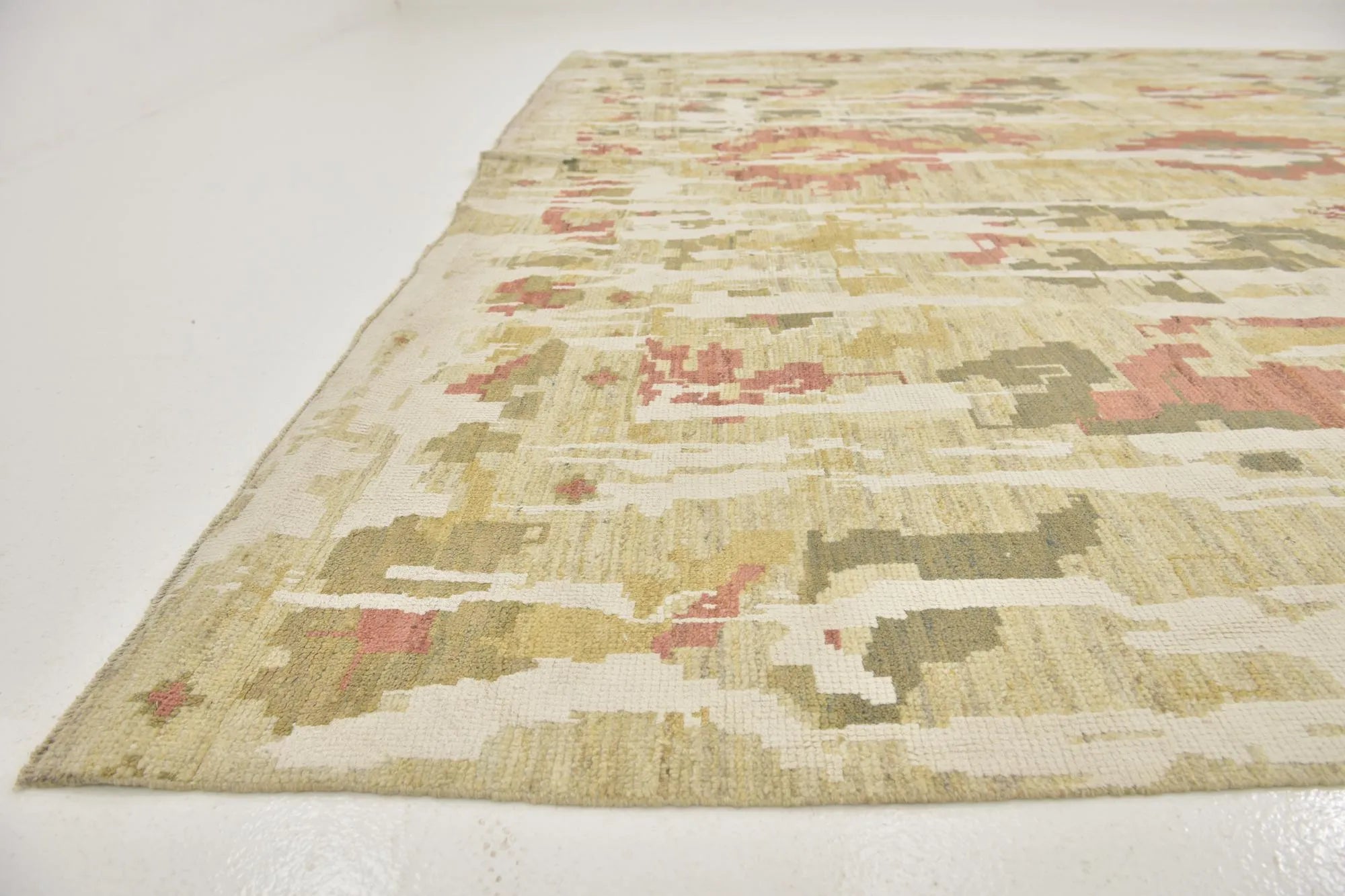 Jasmine Oushak Hand-Knotted Wool Rug