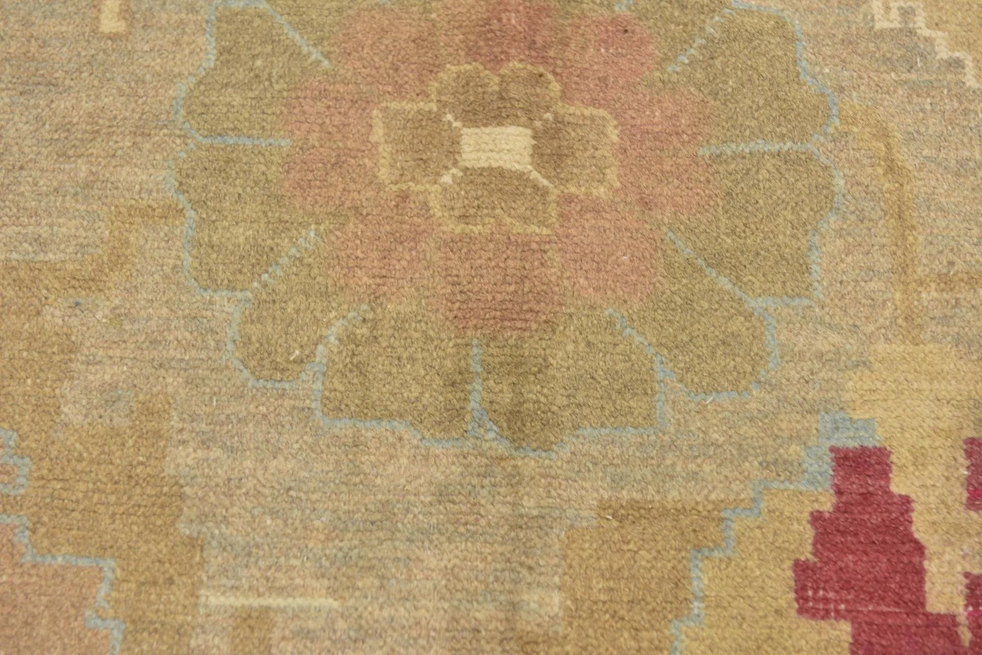 Layla Oushak Hand-Knotted Wool Rug