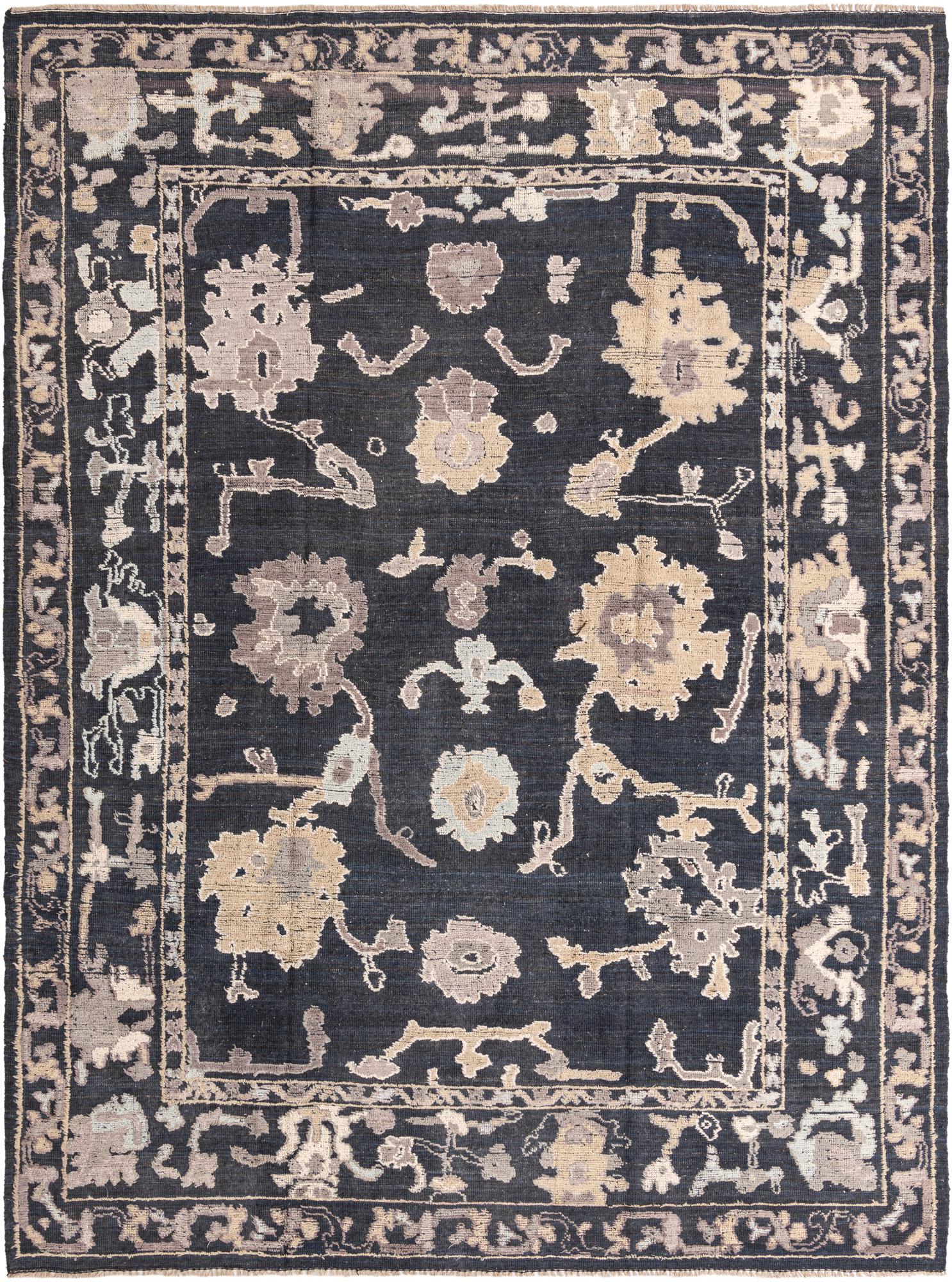 Anaya Oushak Hand-Knotted Wool Rug