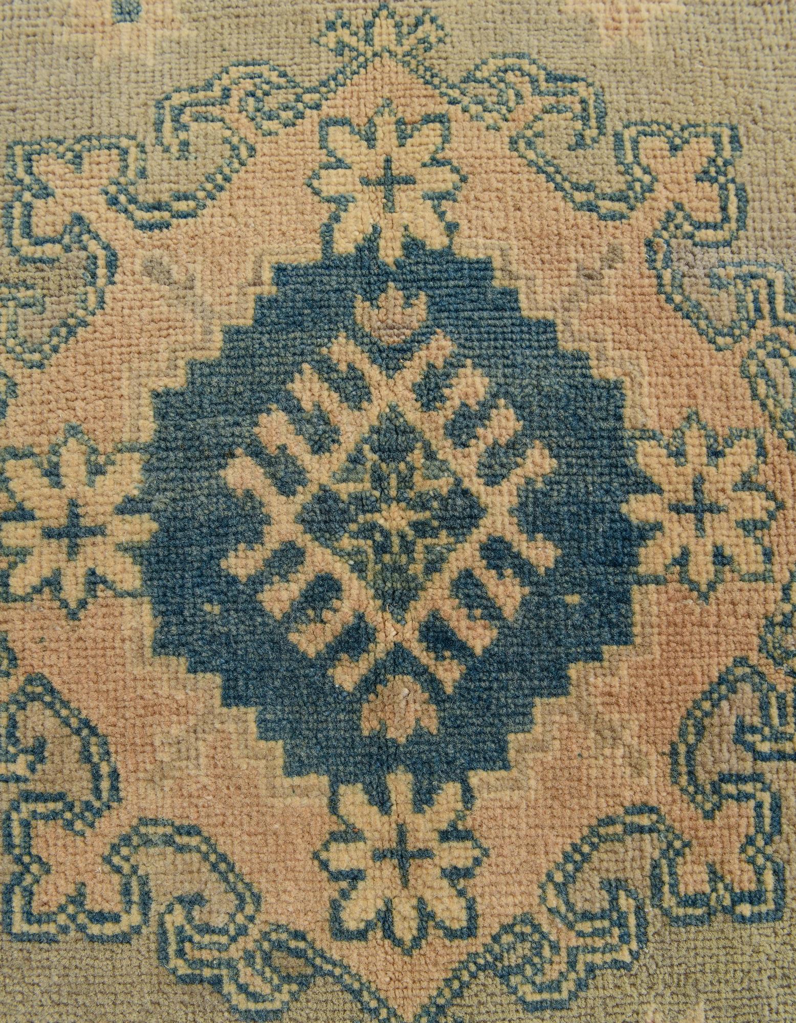 Marigold Oushak Hand-Knotted Wool Rug