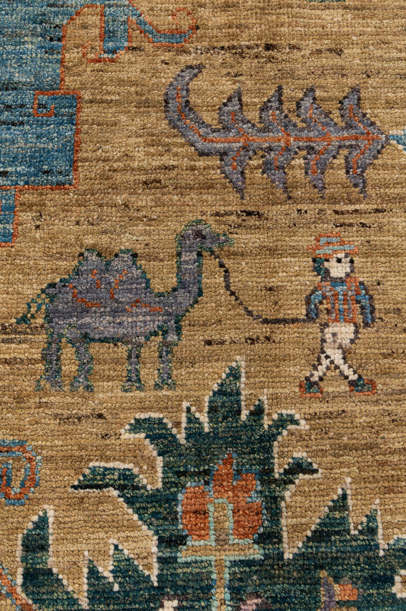 Elysian Oushak Hand-Knotted Wool Rug