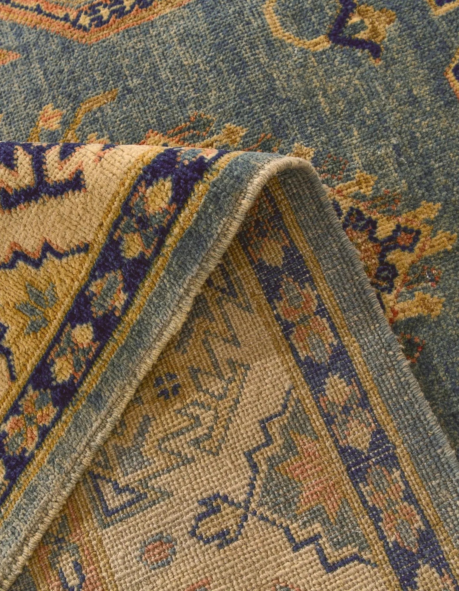 Eternal Oushak Hand-Knotted Wool Rug