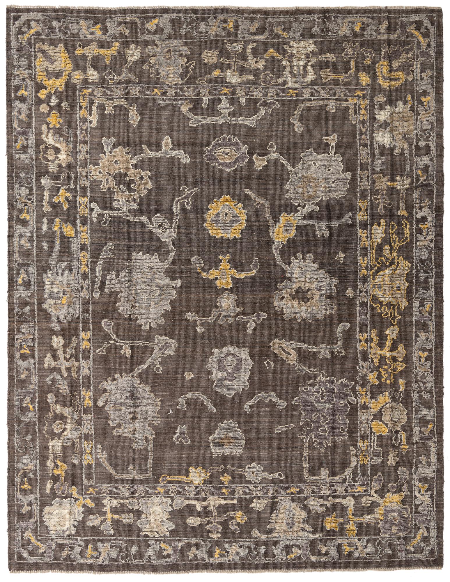 Aurelia Oushak Hand-Knotted Wool Rug