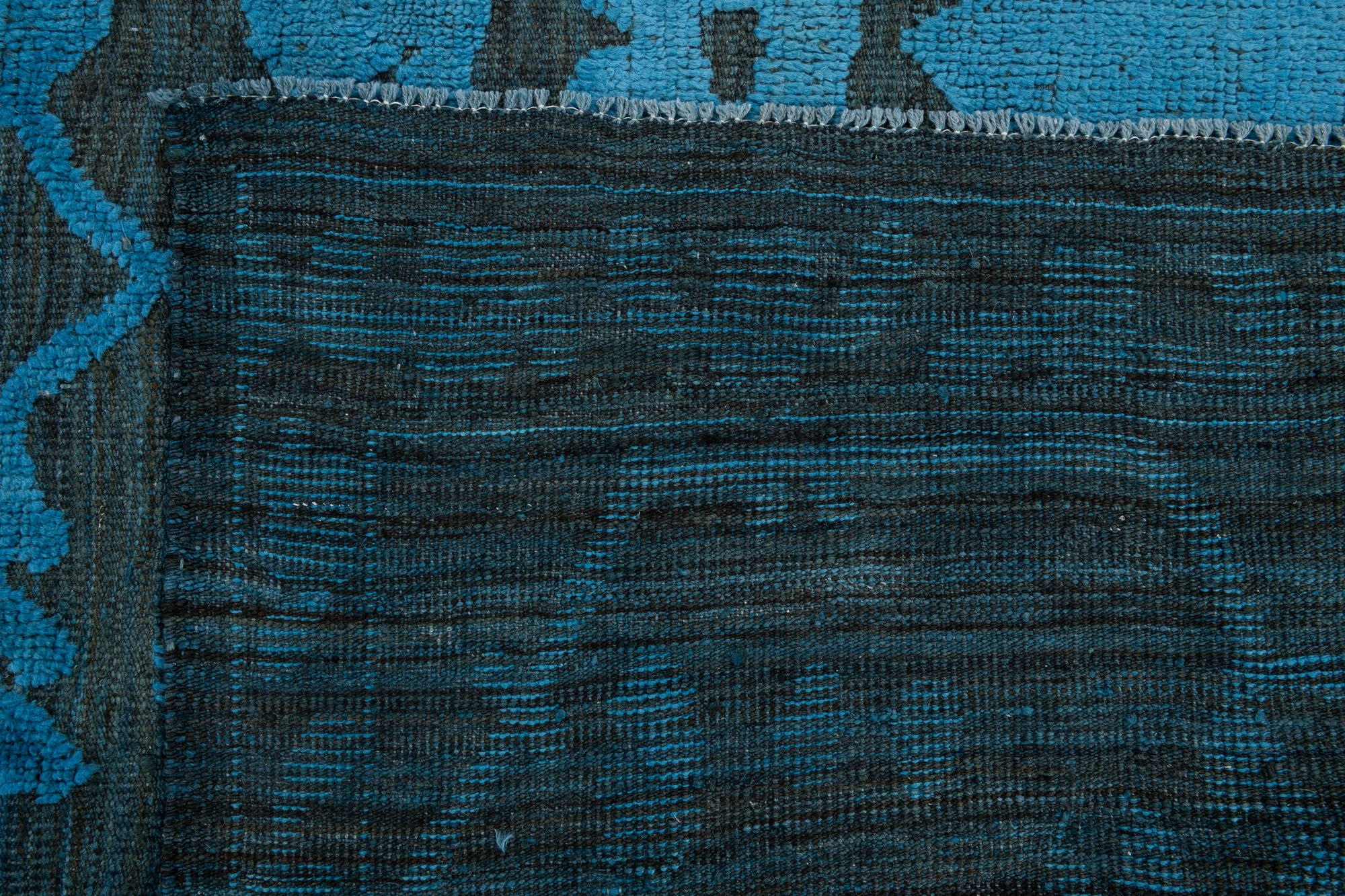 Florence Oushak Hand-Knotted Wool Rug