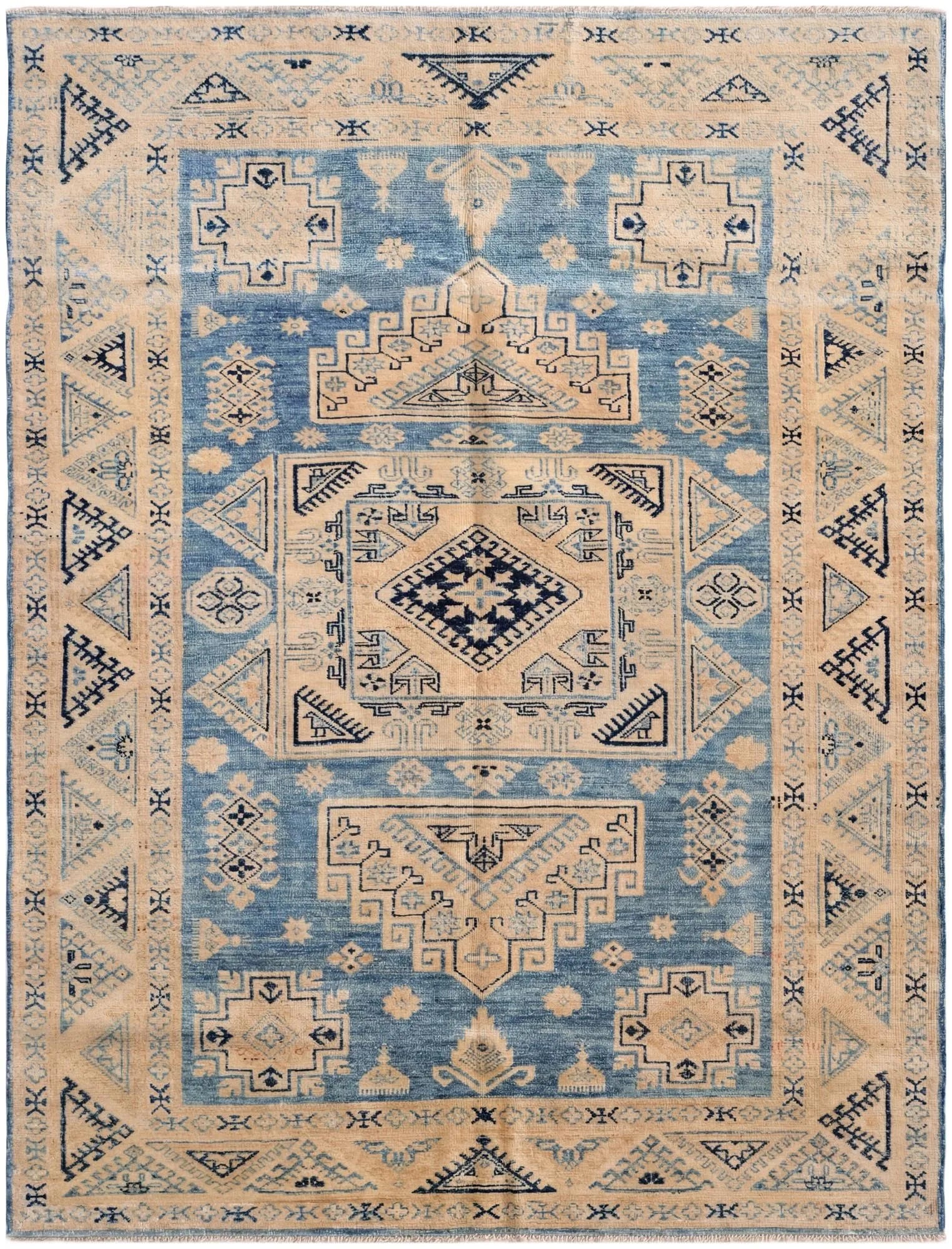 Celeste Oushak Hand-Knotted Wool Rug