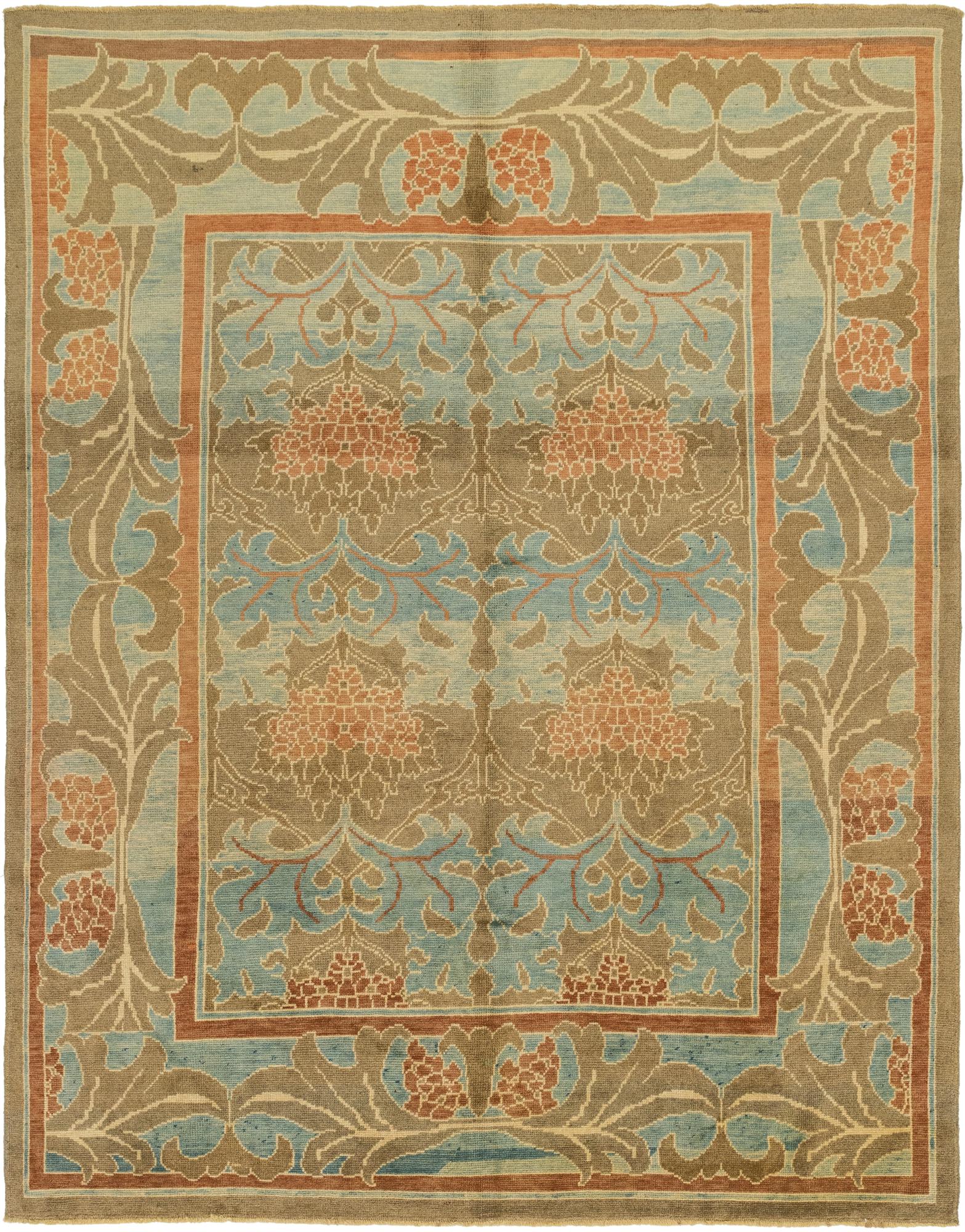 Elan Oushak Hand-Knotted Wool Rug