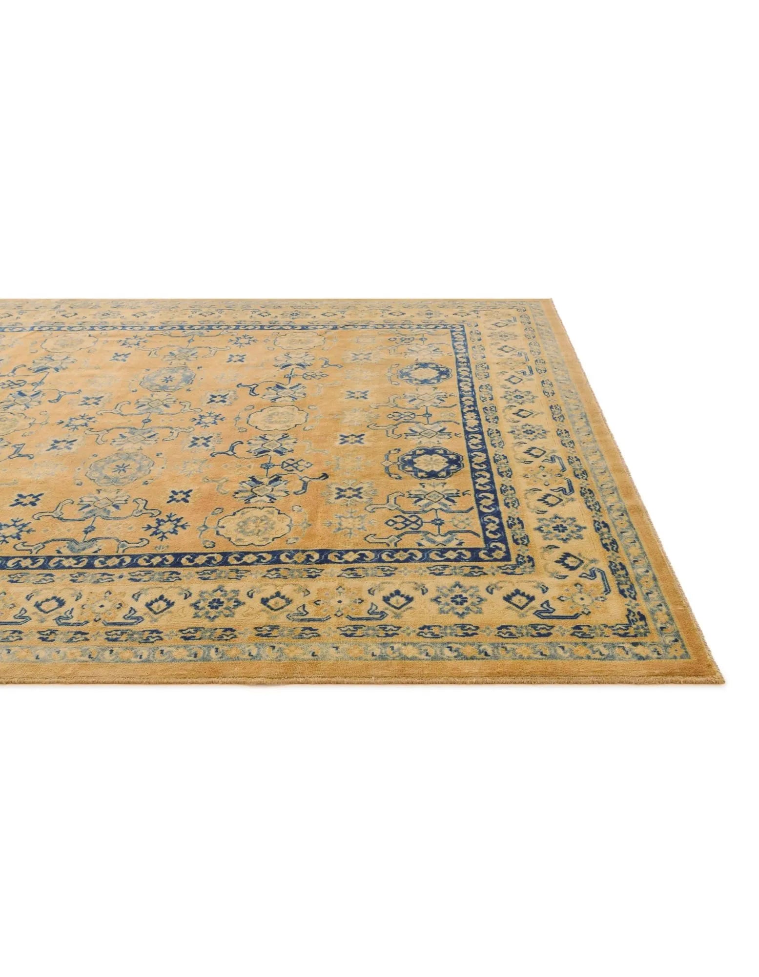 Bloom Oushak Hand-Knotted Wool Rug