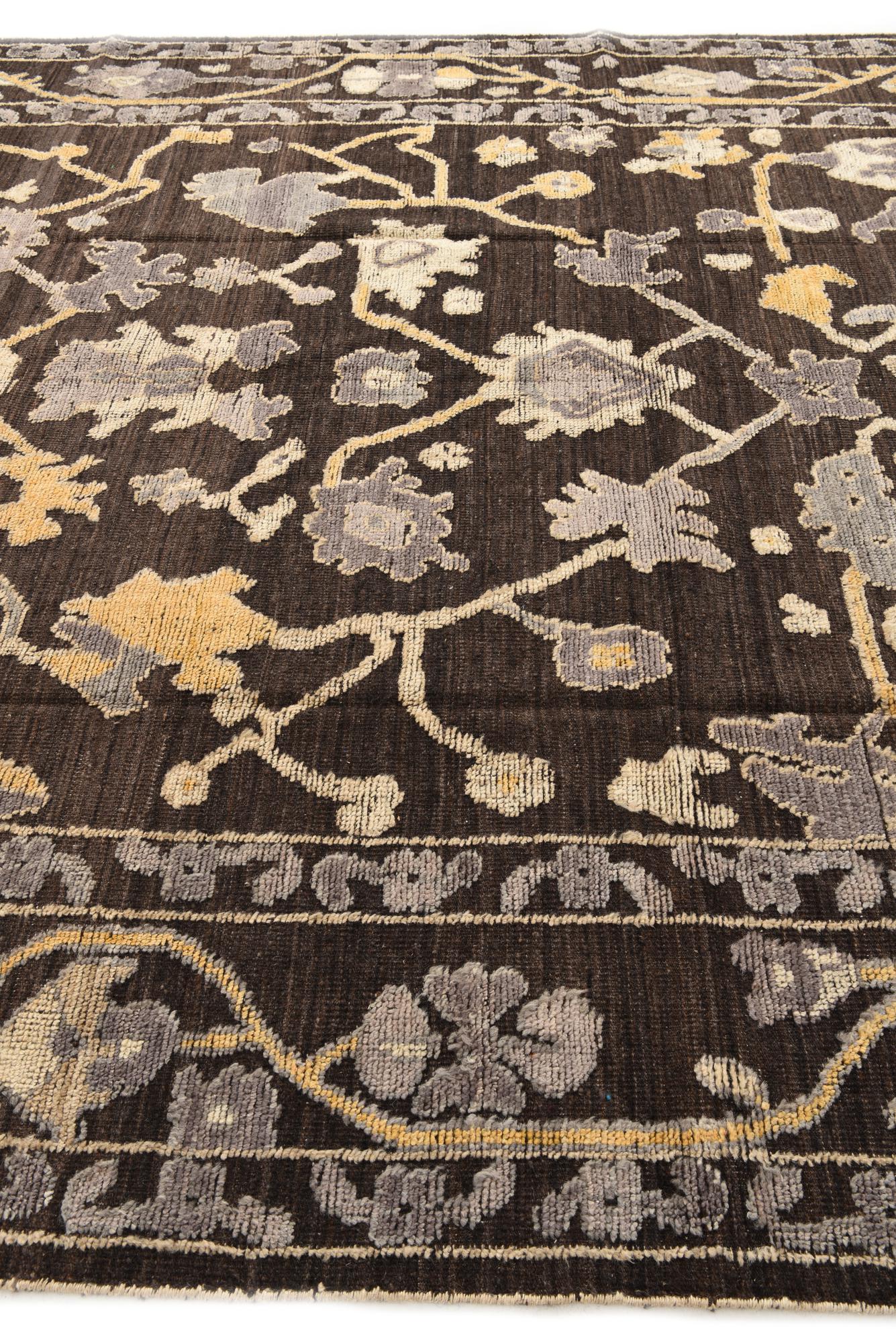 Adeline Oushak Hand-Knotted Rug