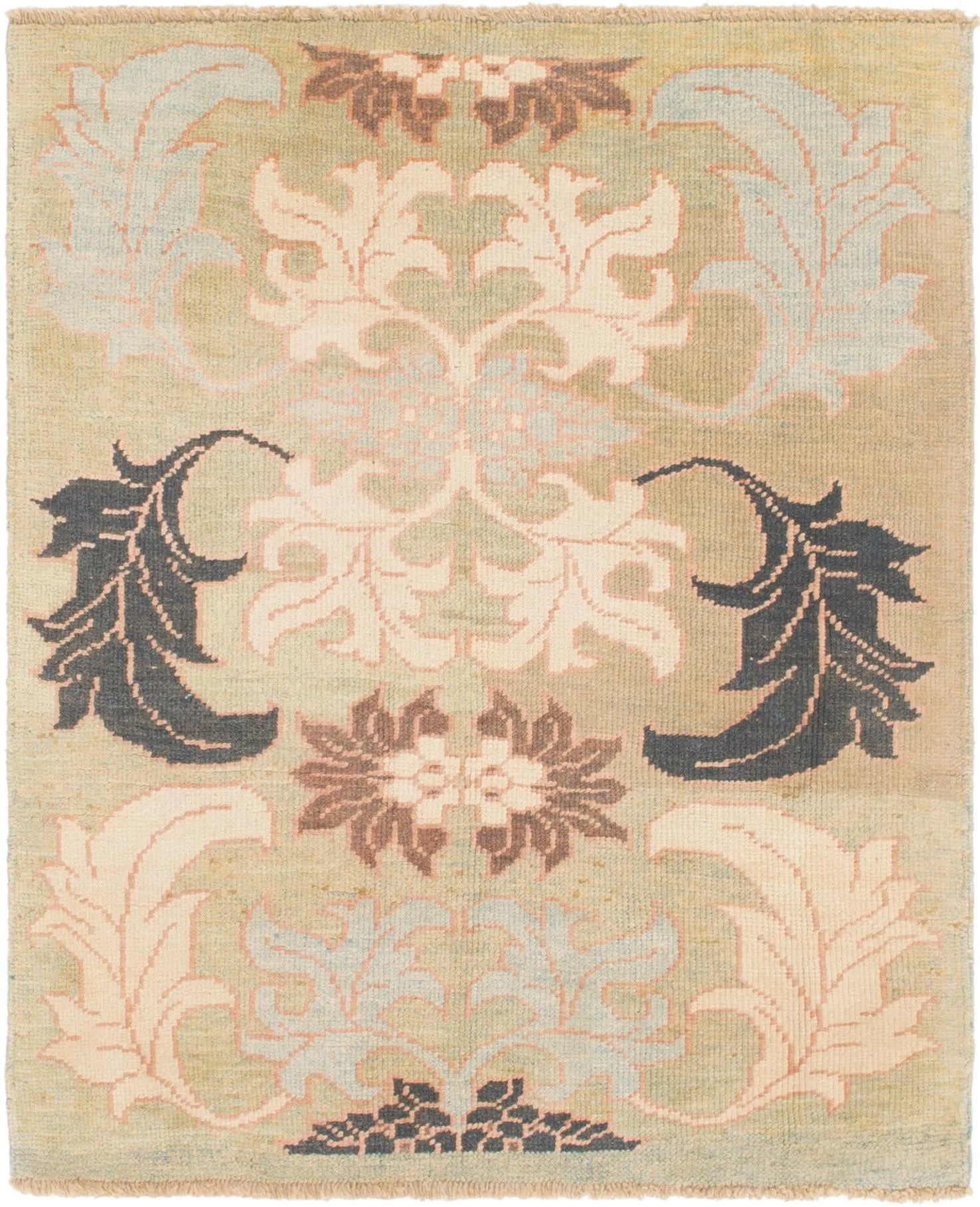 Sophia Oushak Hand-Knotted Wool Rug