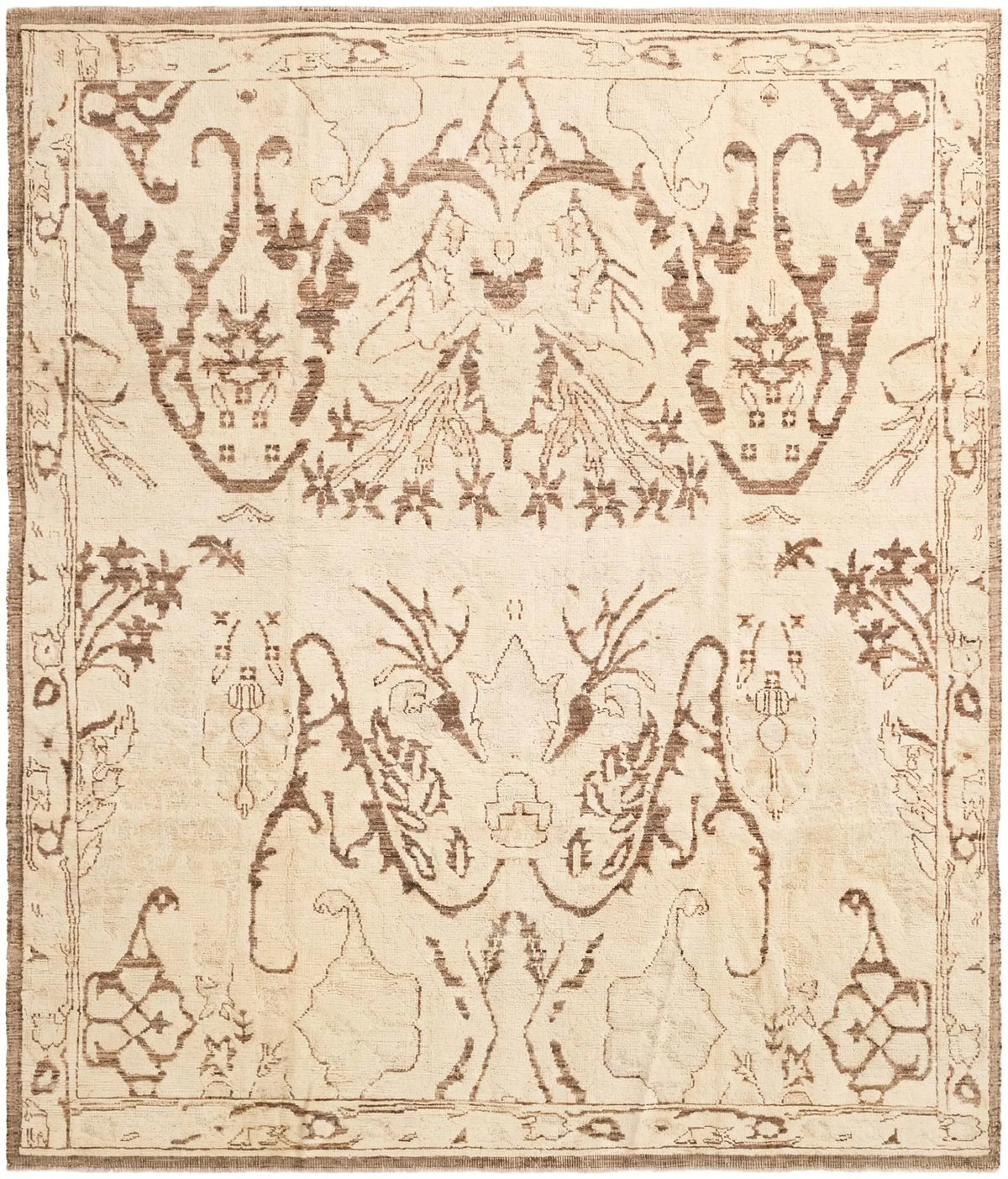 Isabella Oushak Hand-Knotted Wool Rug