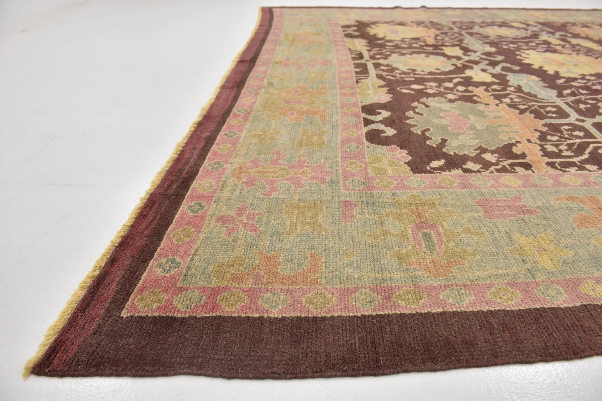 Juliette Oushak Hand-Knotted Wool Rug