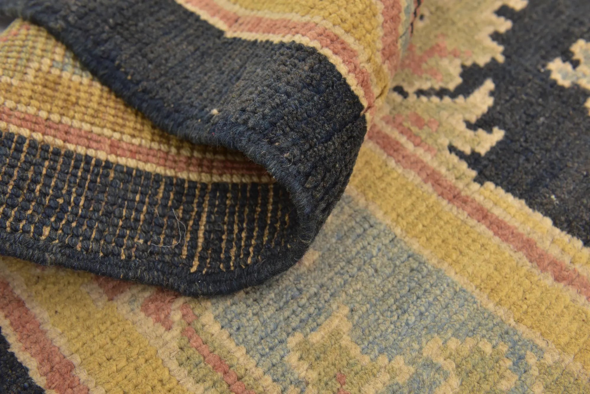 Luxe Oushak Hand-Knotted Wool Rug