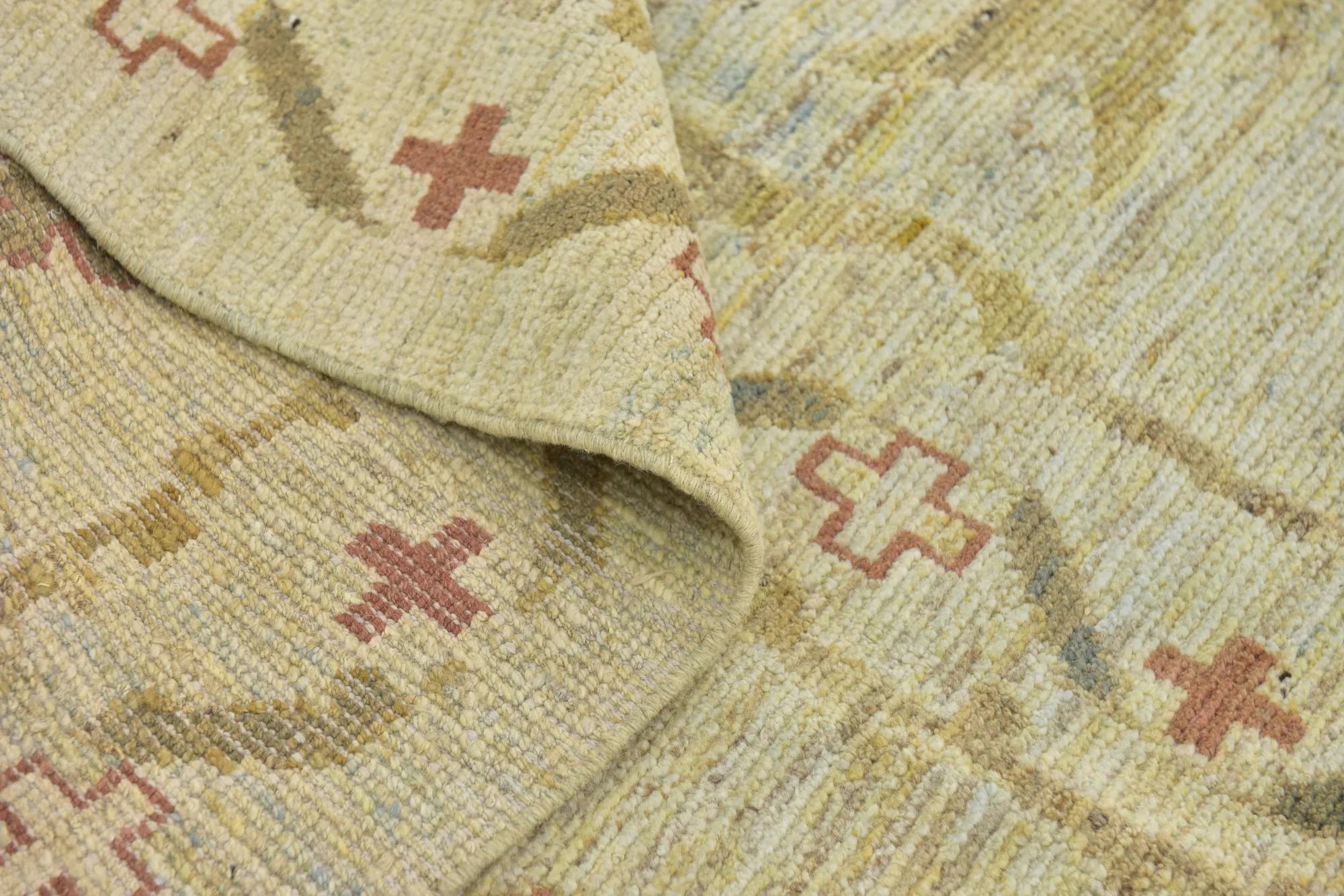 Classic Grace Oushak Hand-Knotted Wool Rug