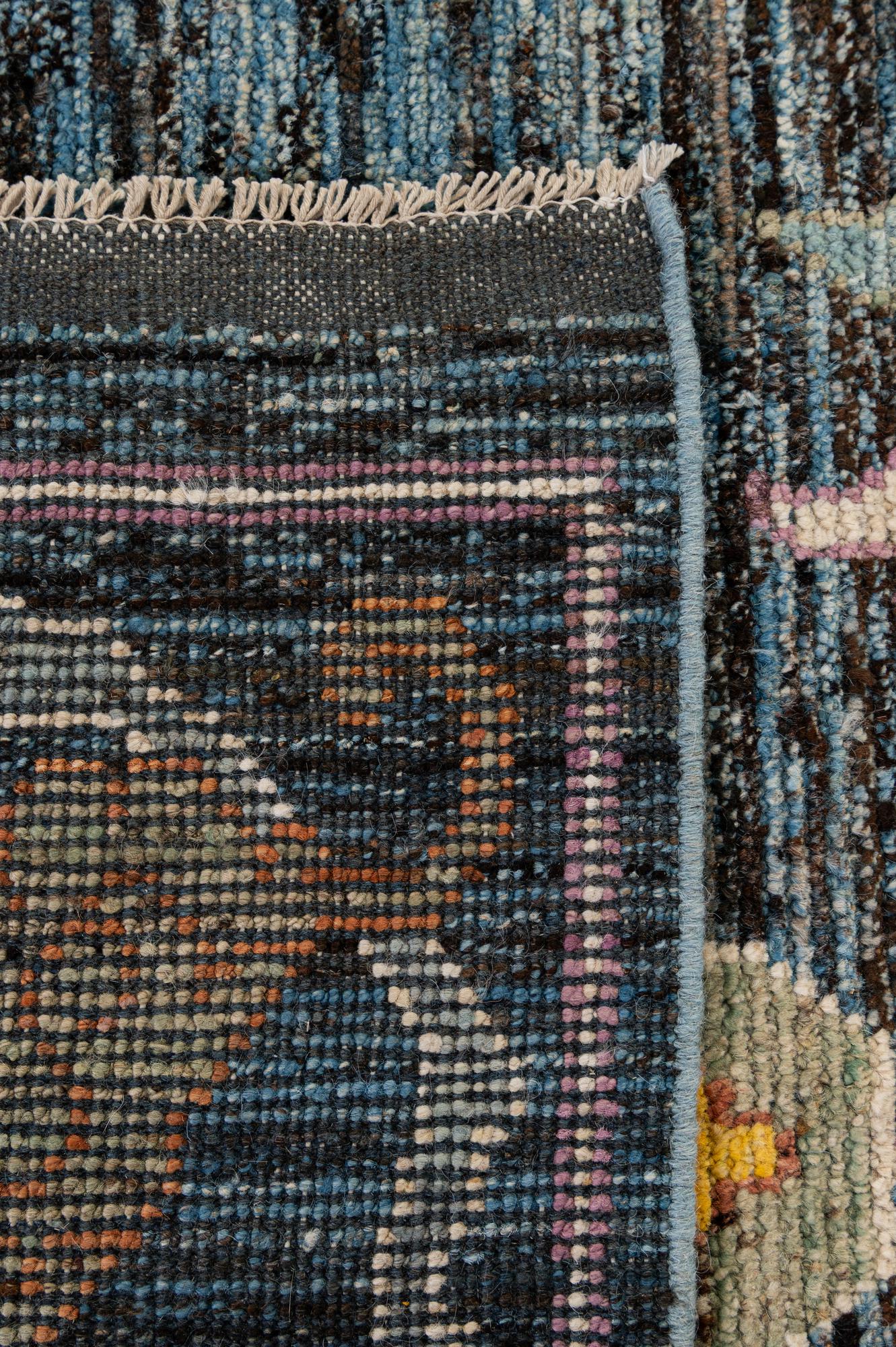 Elena Oushak Hand-Knotted Wool Rug