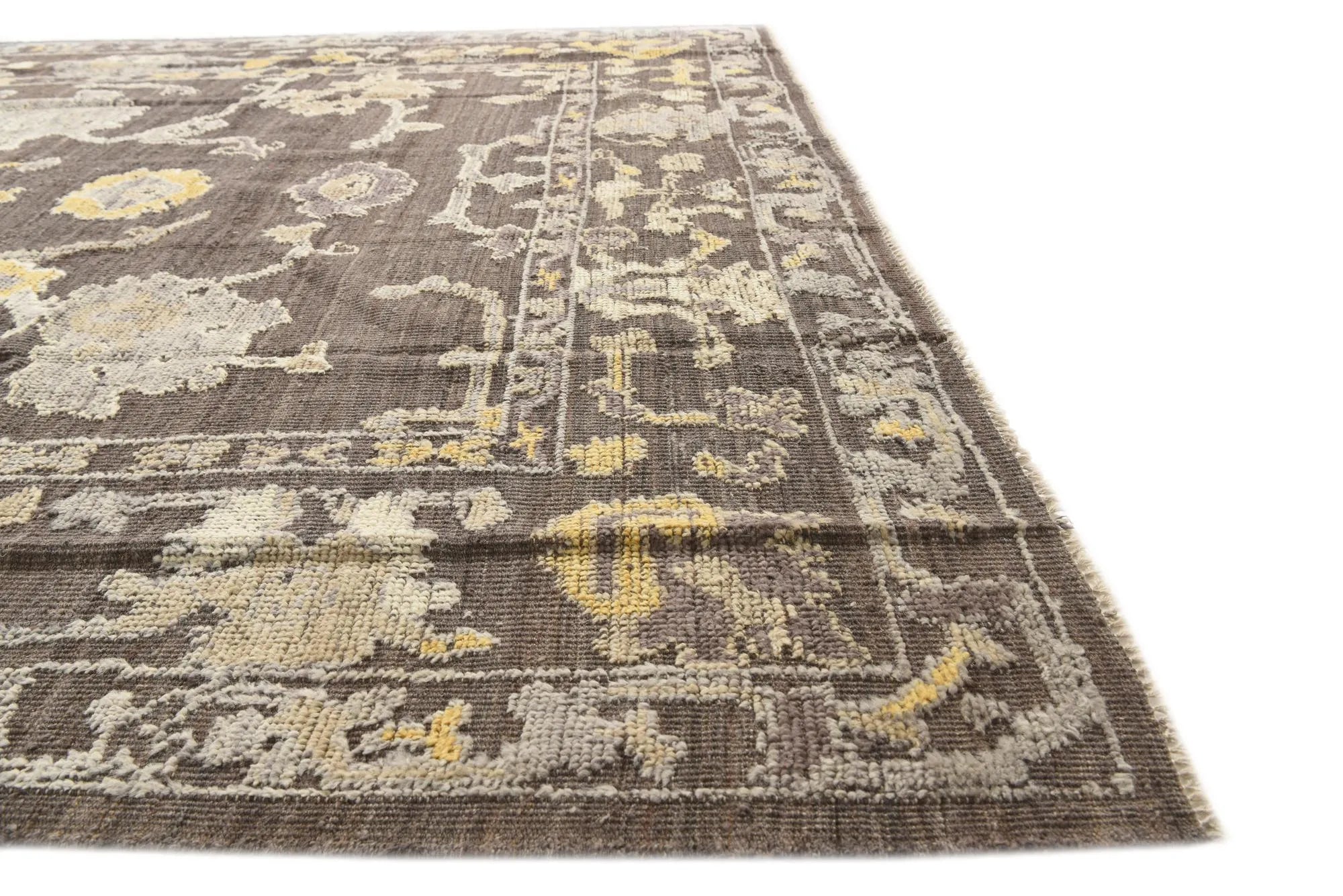 Aurelia Oushak Hand-Knotted Wool Rug