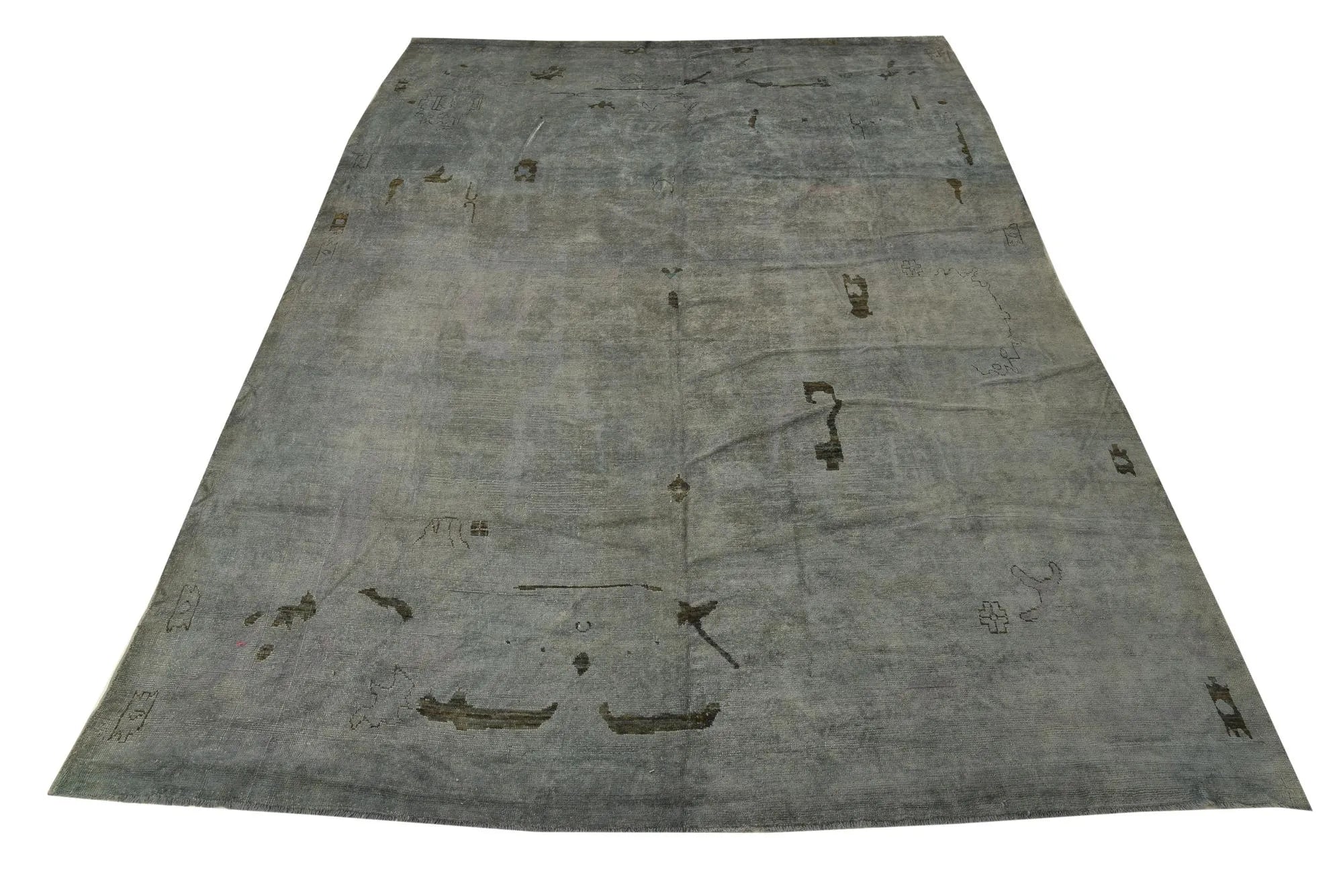 Beatrice Oushak Hand-Knotted Wool Rug