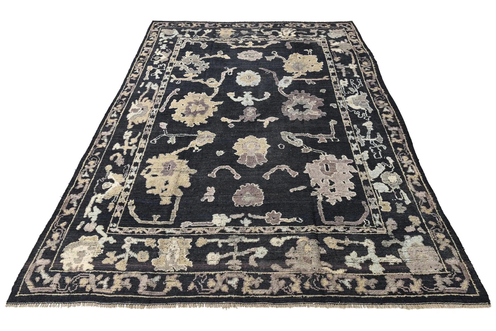 Anaya Oushak Hand-Knotted Wool Rug
