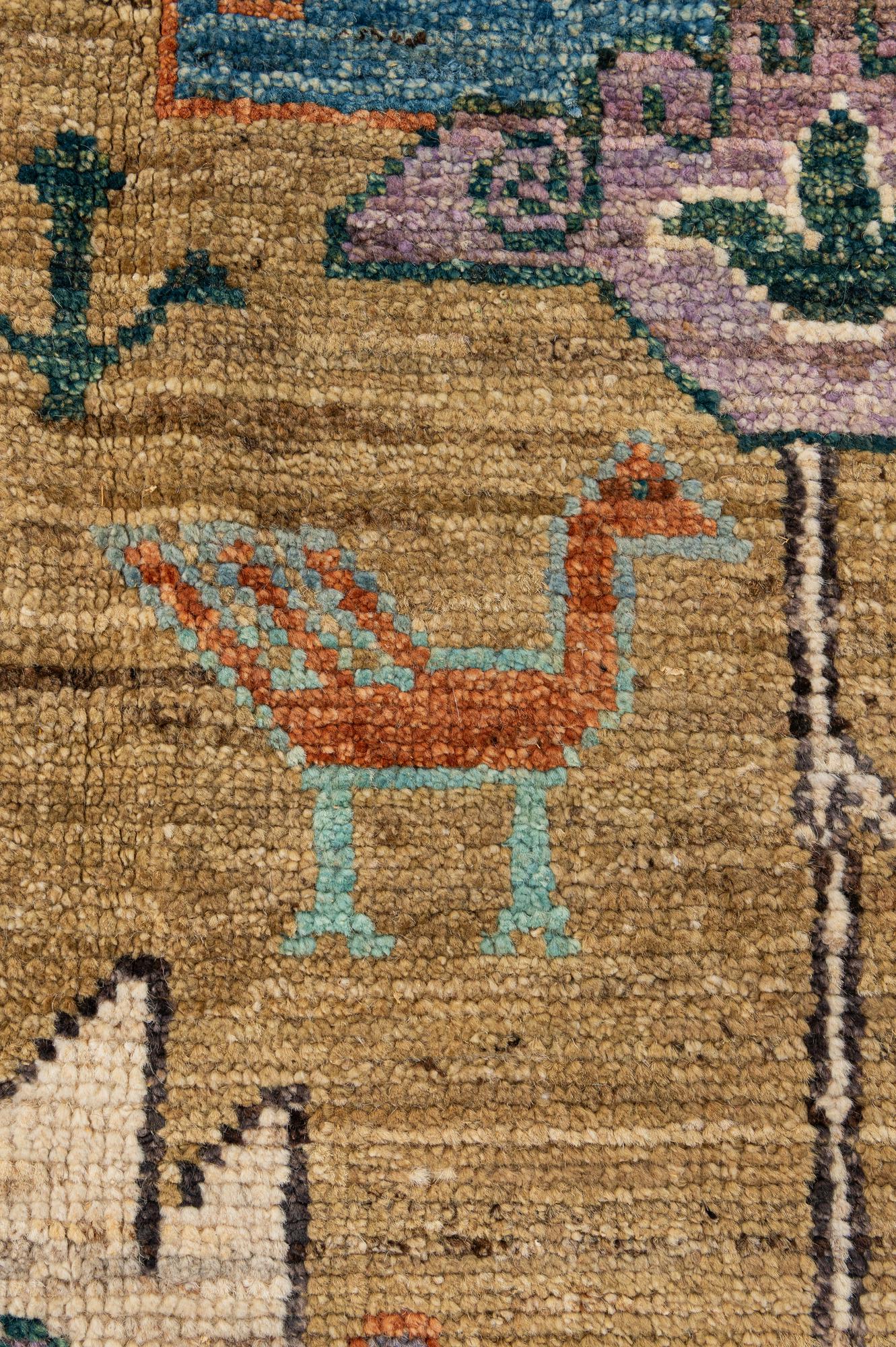Elysian Oushak Hand-Knotted Wool Rug