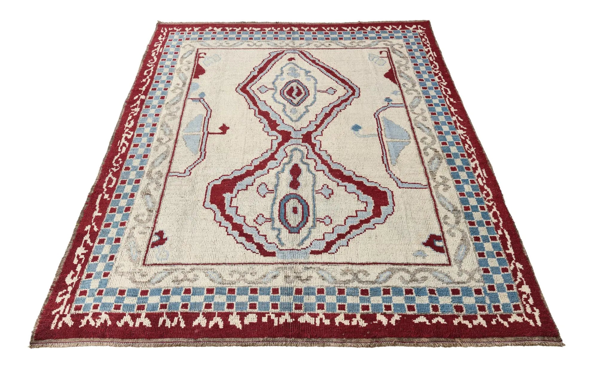 Grandeur Oushak Hand-Knotted Wool Rug