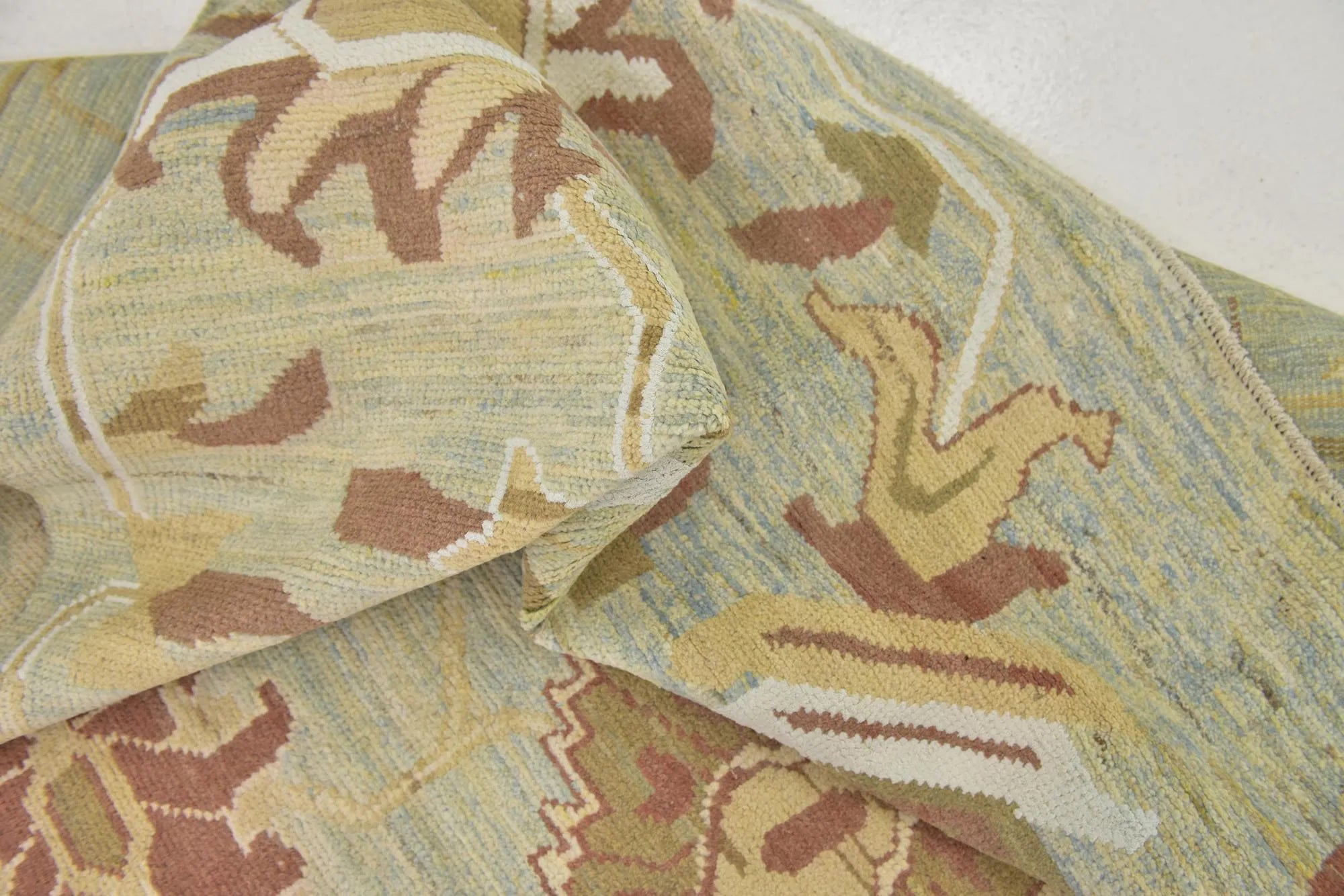 Gardenia Oushak Hand-Knotted Wool Rug
