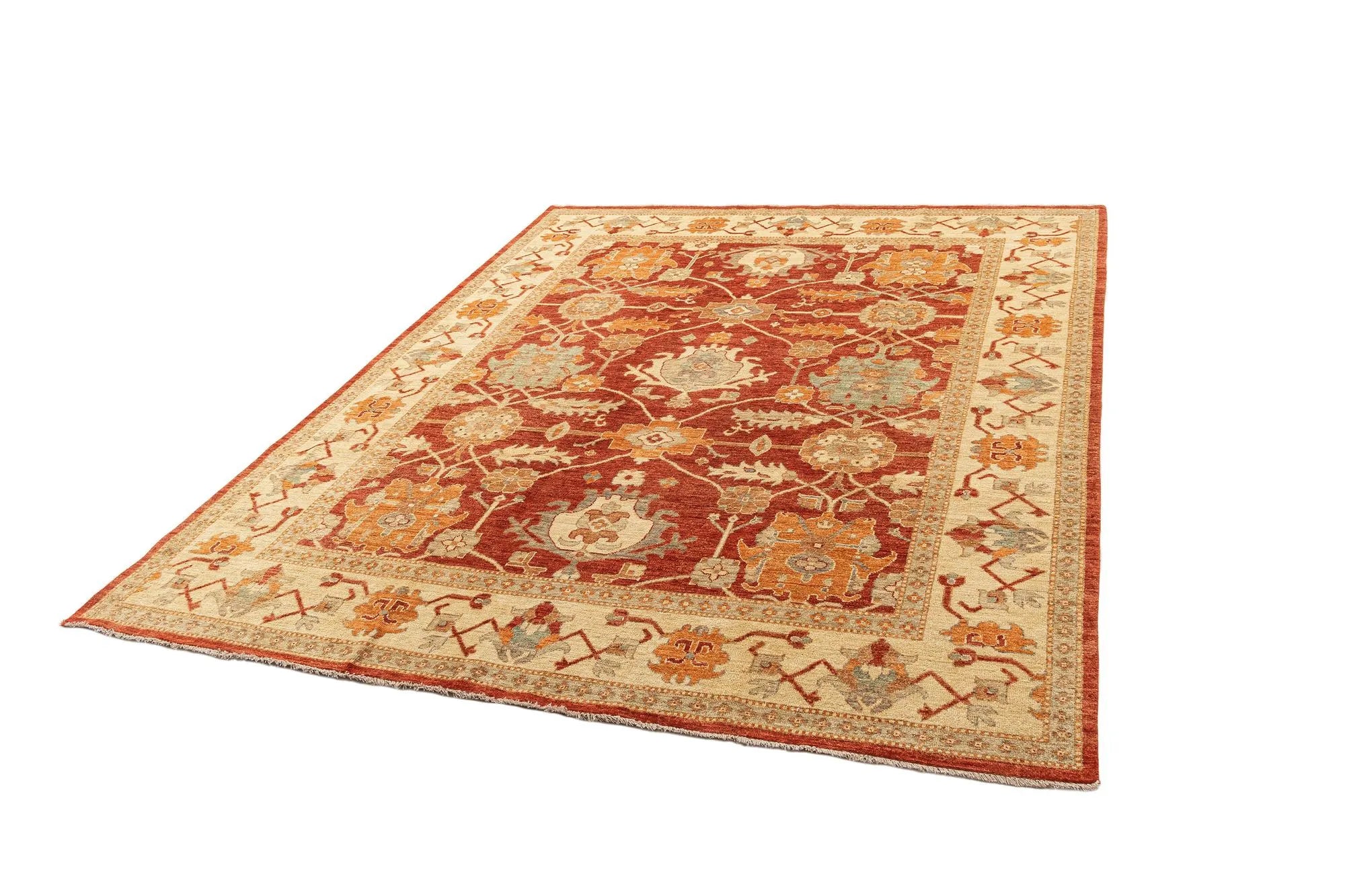Athena Oushak Hand-Knotted Wool Rug