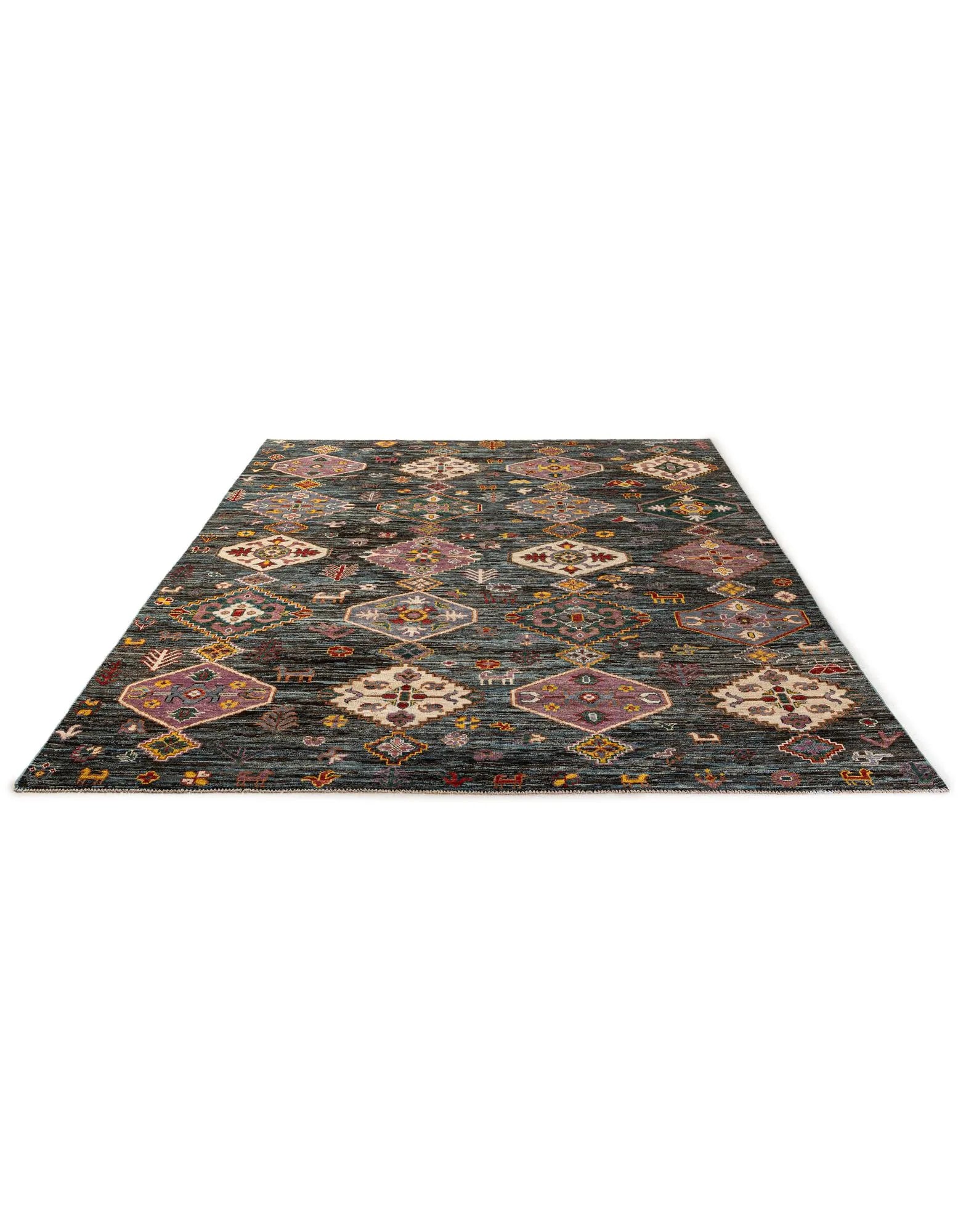 Bella Oushak Hand-Knotted Wool Rug