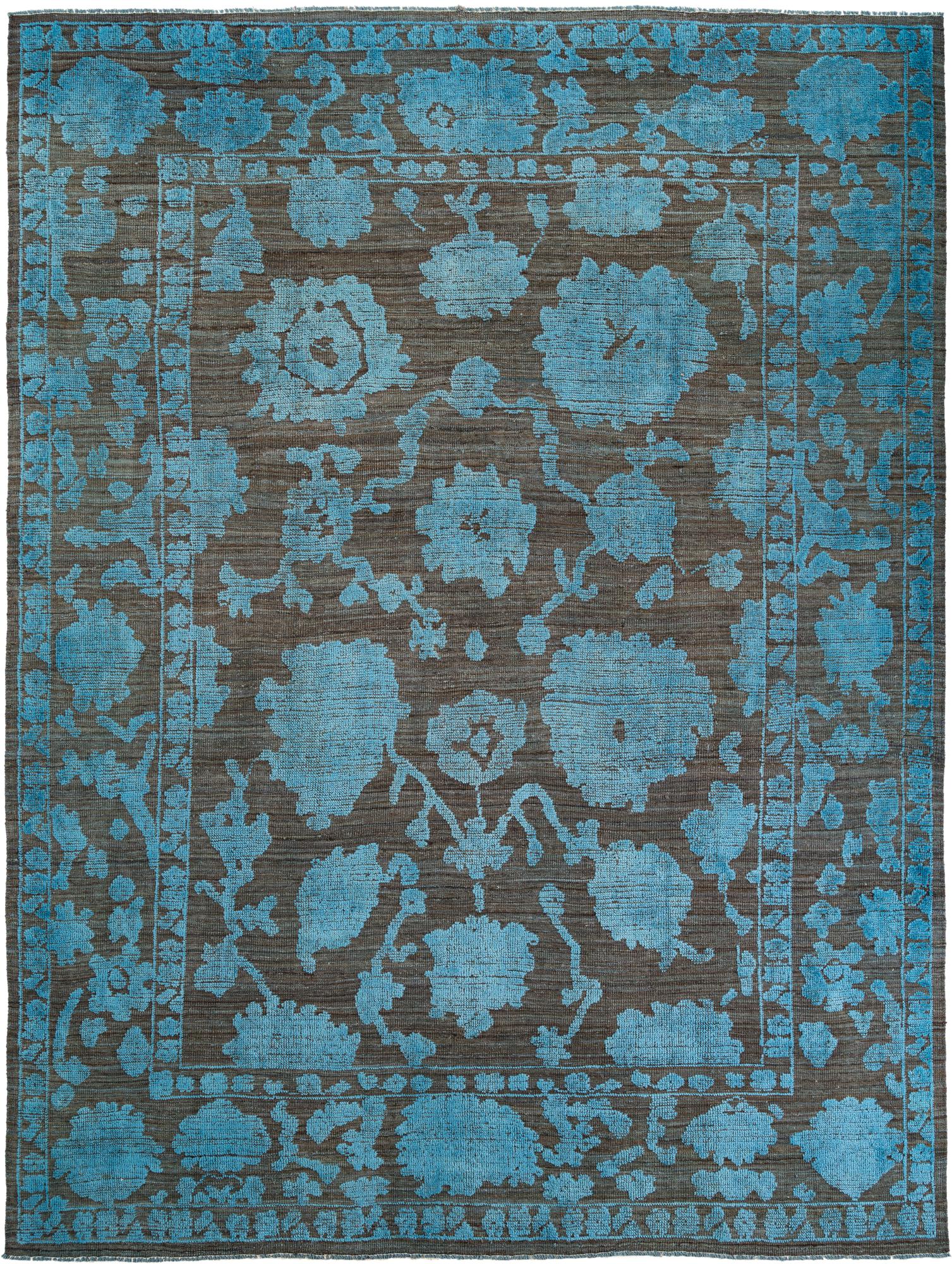 Evelyn Oushak Hand-Knotted Wool Rug