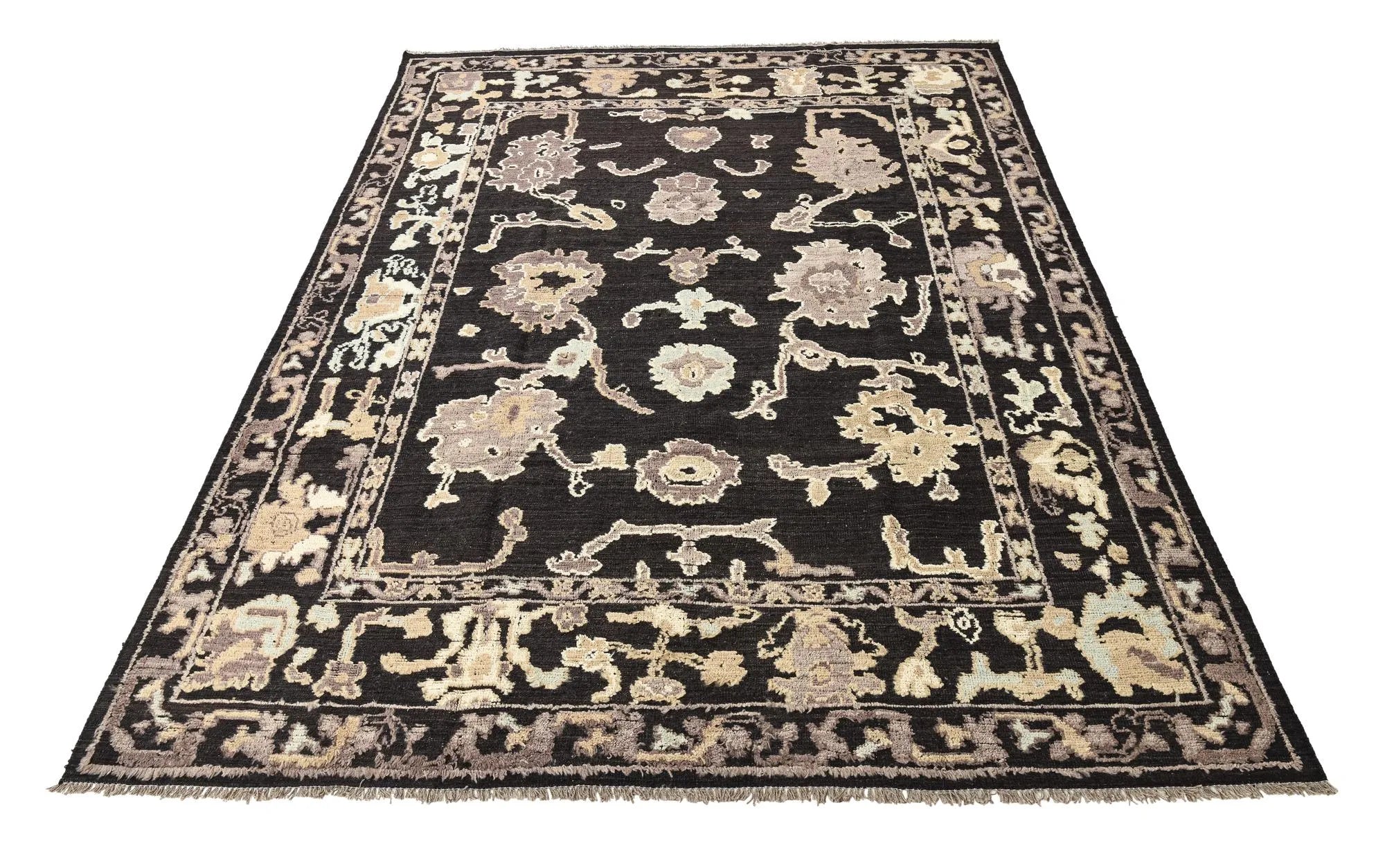 Aria Oushak Hand-Knotted Wool Rug