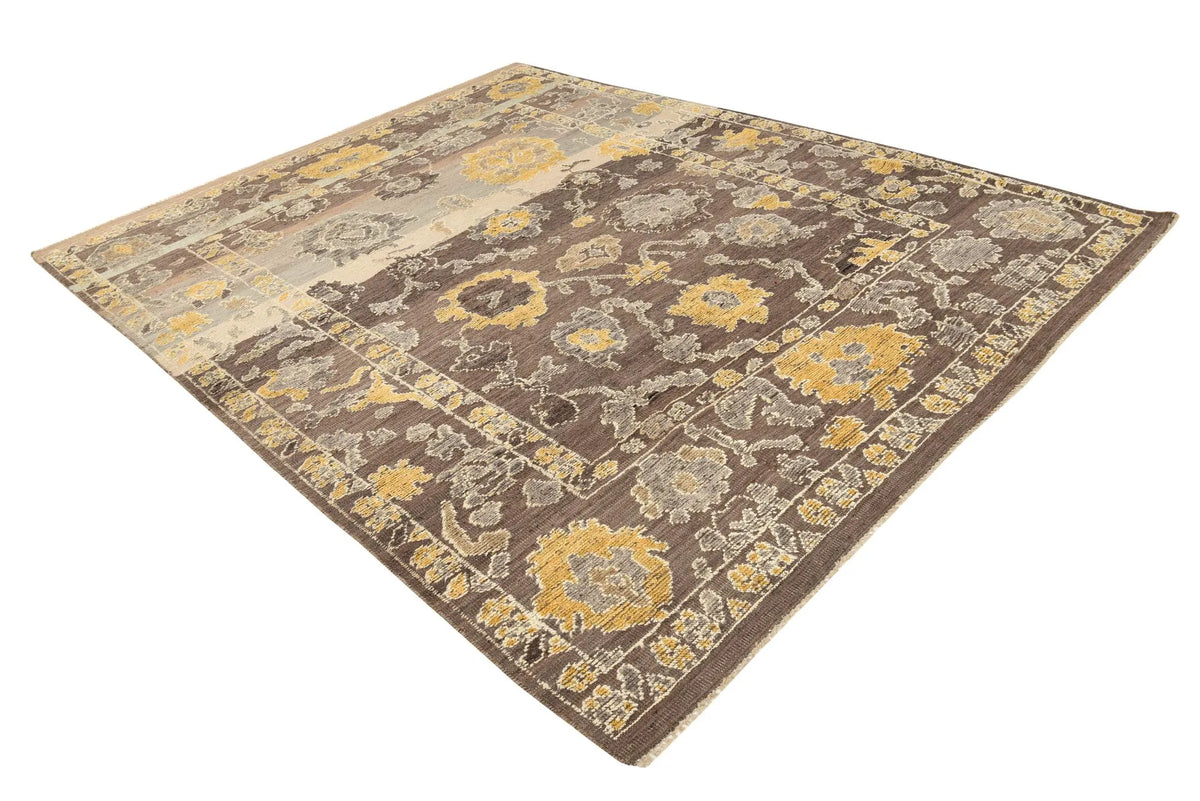 Madeline Oushak Hand-Knotted Wool Rug