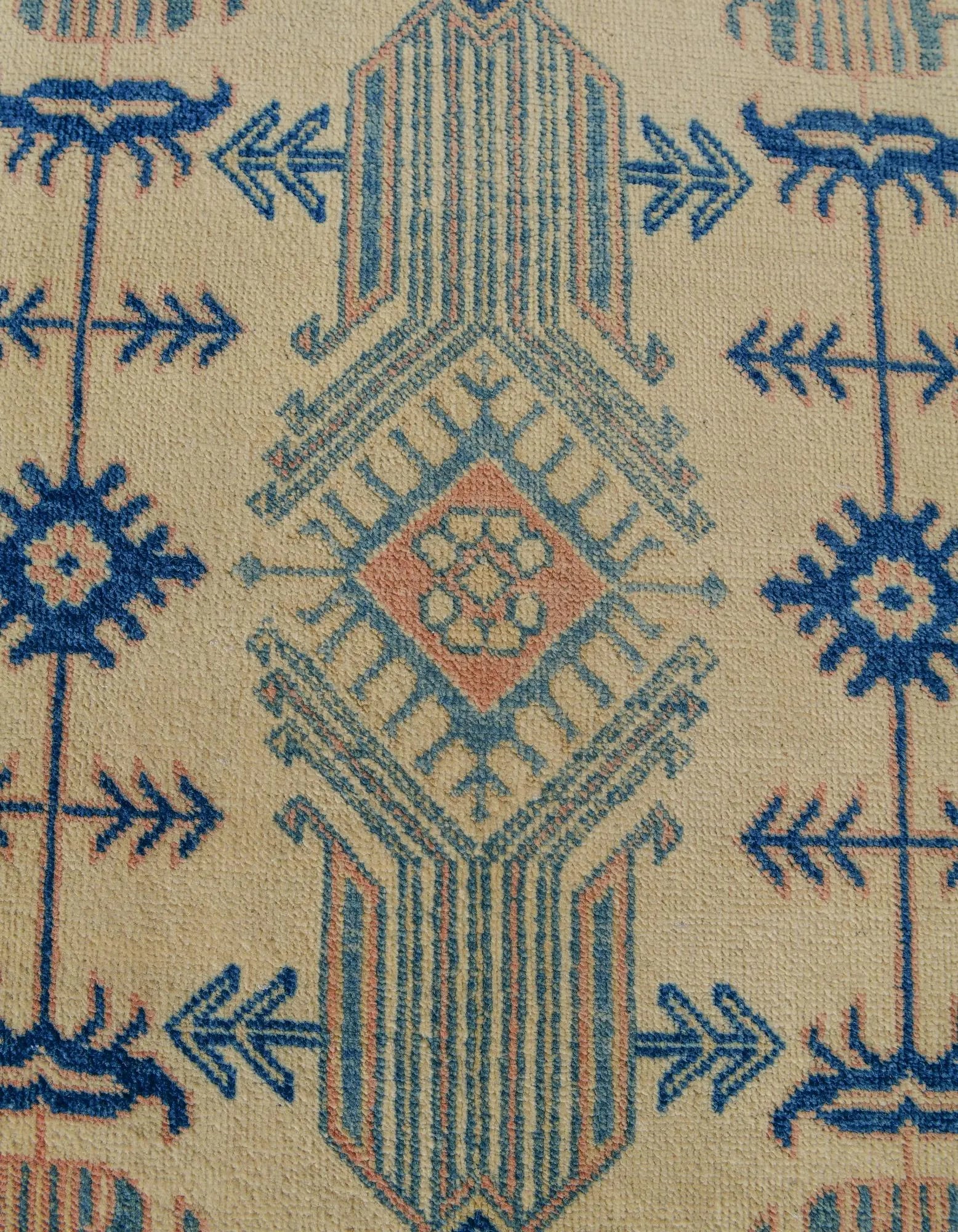 Grandeur Oushak Hand-Knotted Wool Rug