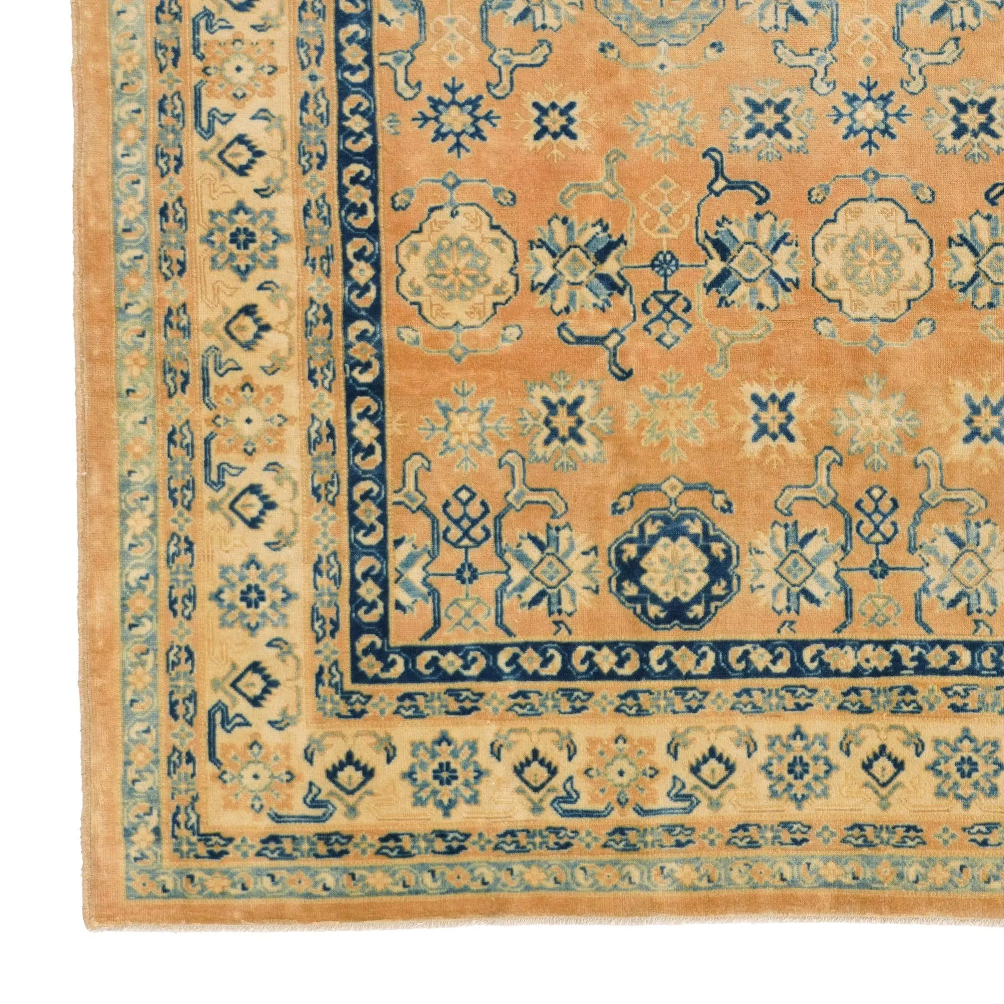 Bloom Oushak Hand-Knotted Wool Rug