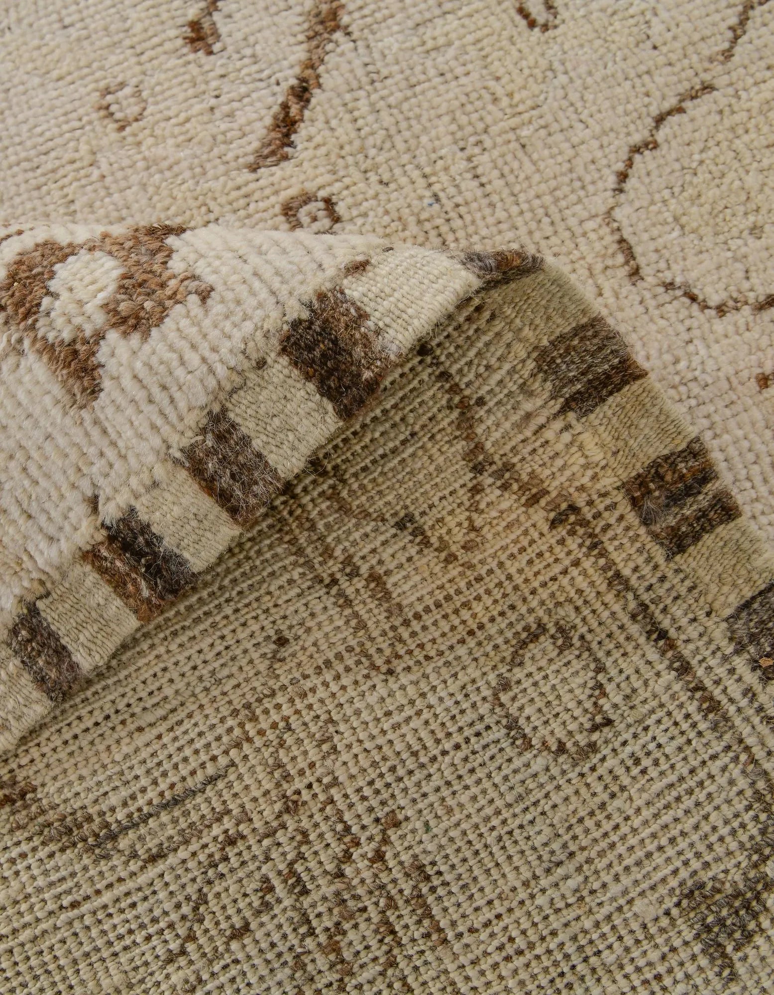 Jasmine Oushak Hand-Knotted Wool Rug
