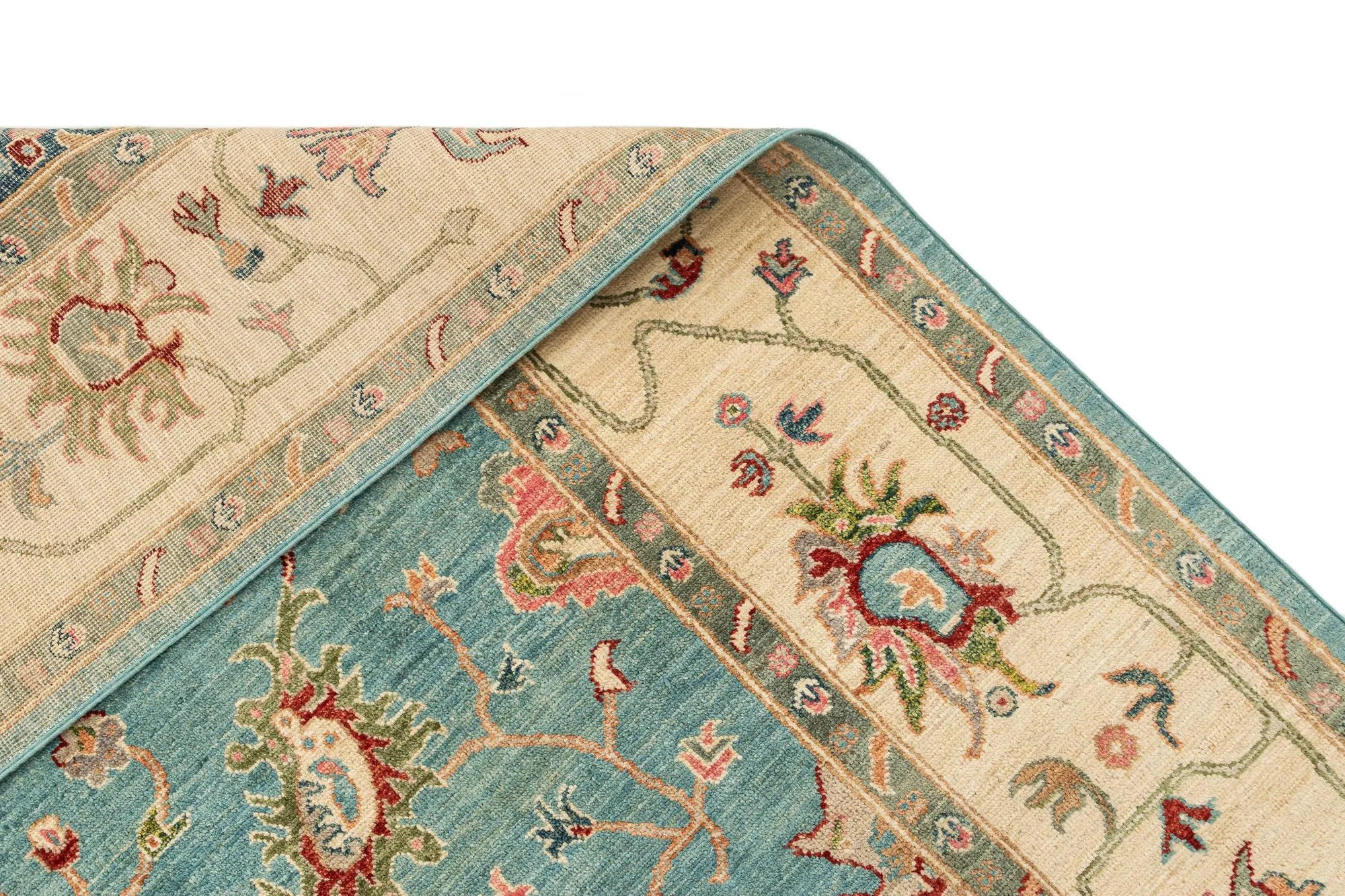 Eliana Oushak Hand-Knotted Wool Rug