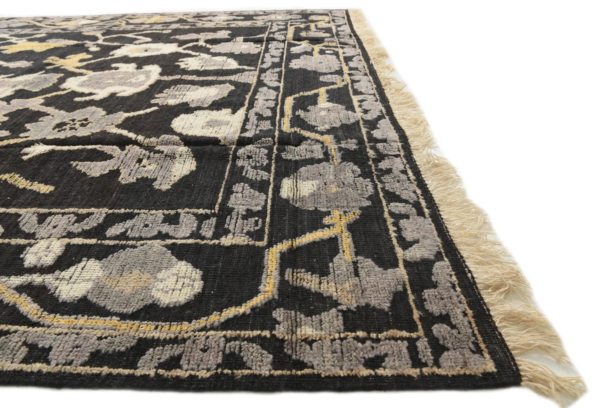 Amara Oushak Hand-Knotted Wool Rug