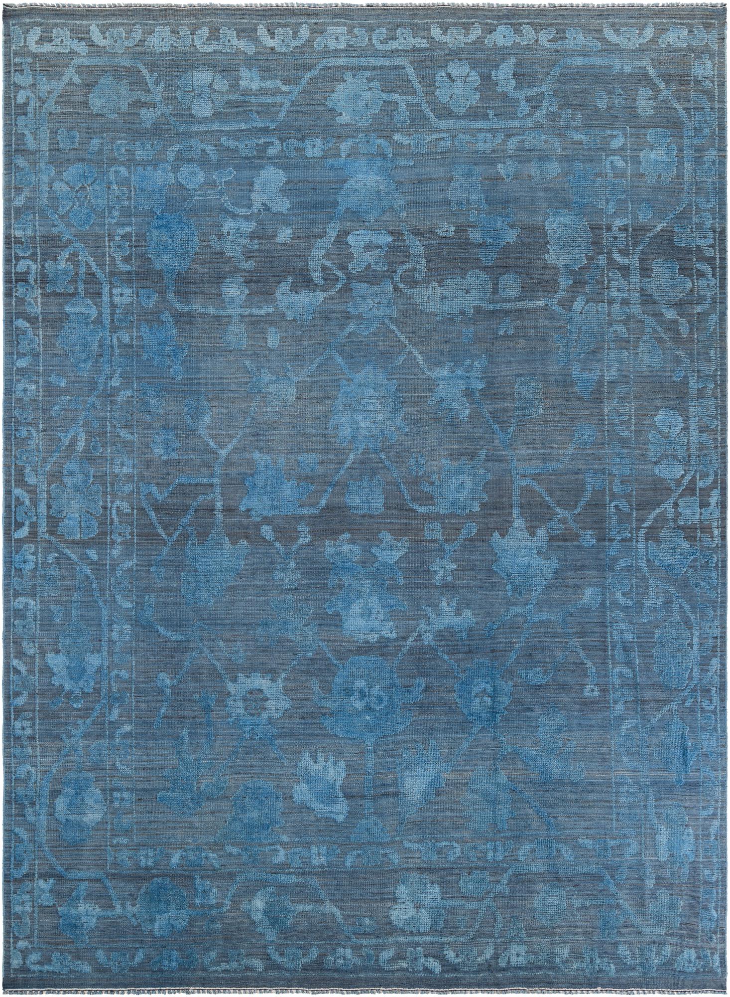 Sunflower Oushak Hand-Knotted Wool Rug