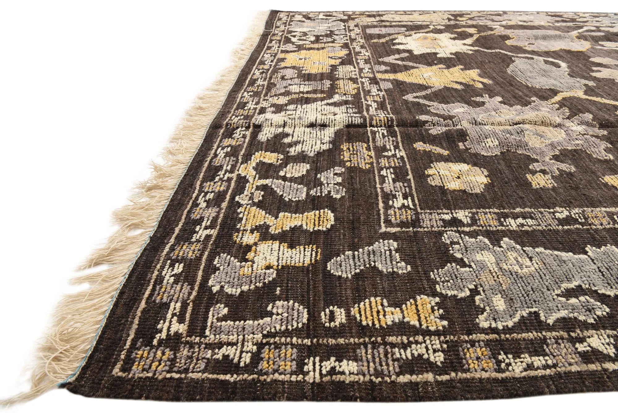 Alina Oushak Hand-Knotted Wool Rug