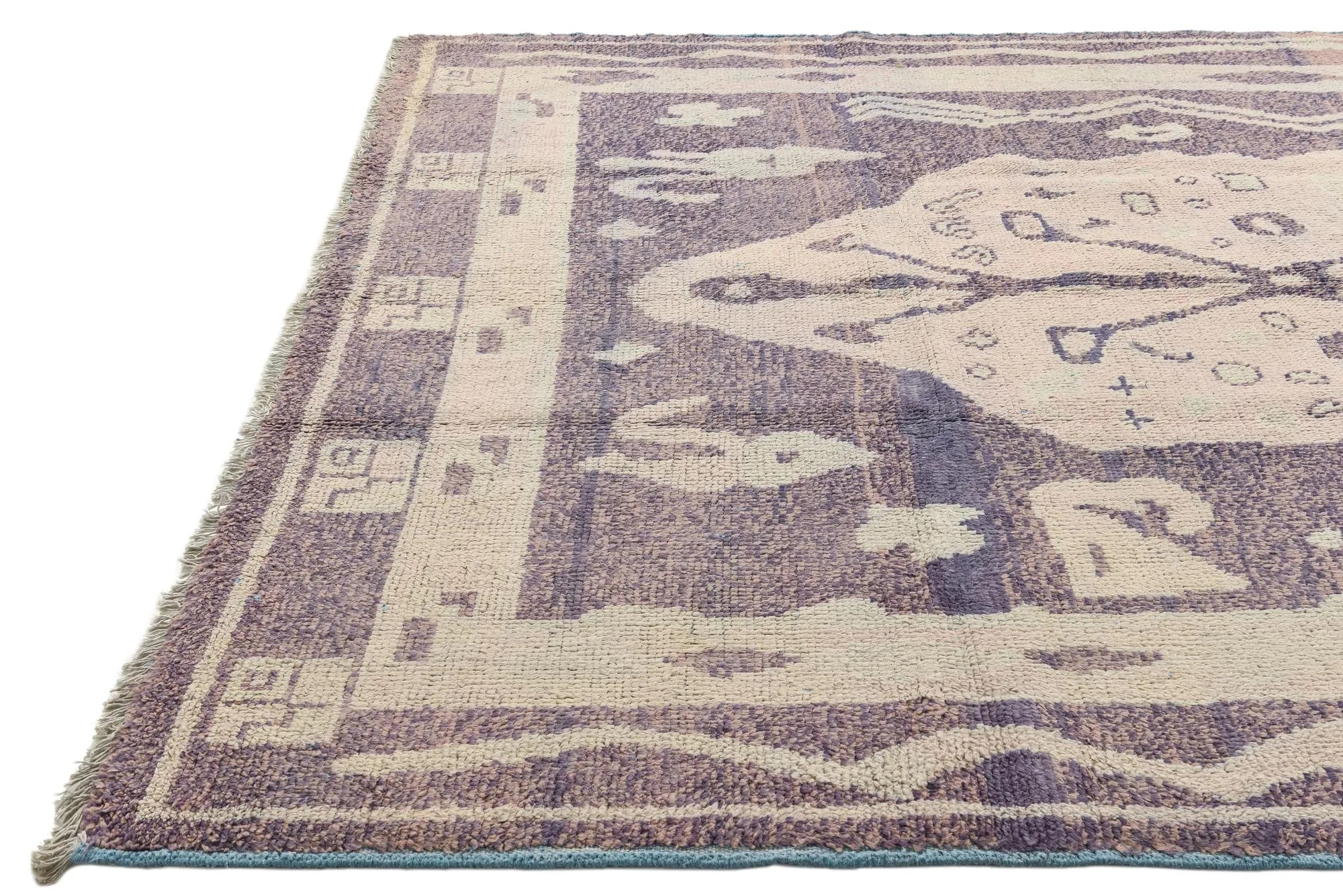Willow Oushak Hand-Knotted Wool Rug