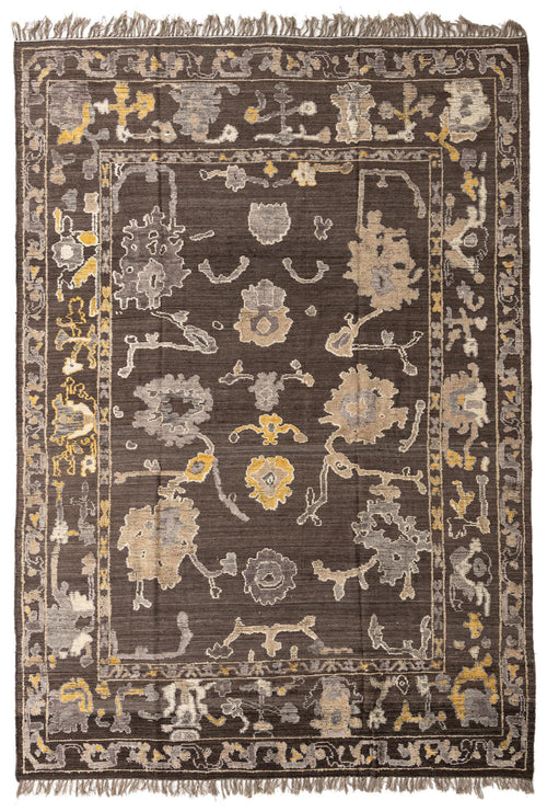 Aaliyah Oushak Hand-Knotted Wool Rug