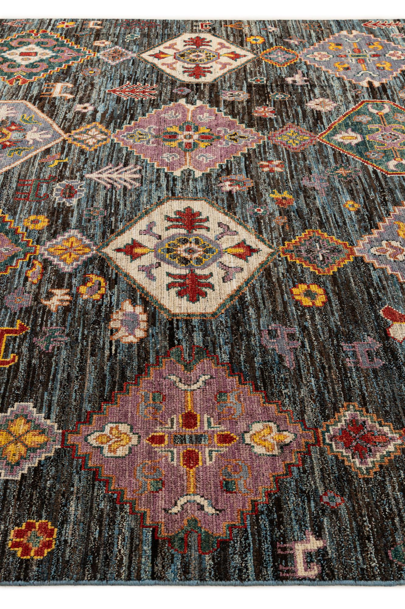 Bella Oushak Hand-Knotted Wool Rug