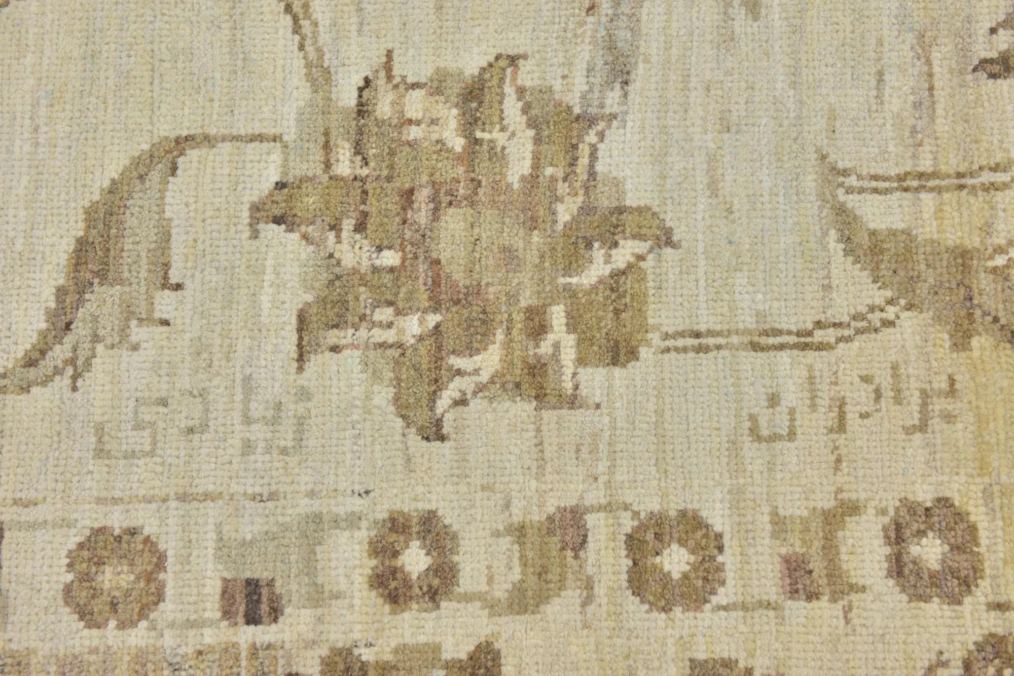 Imperial Oushak Hand-Knotted Wool Rug