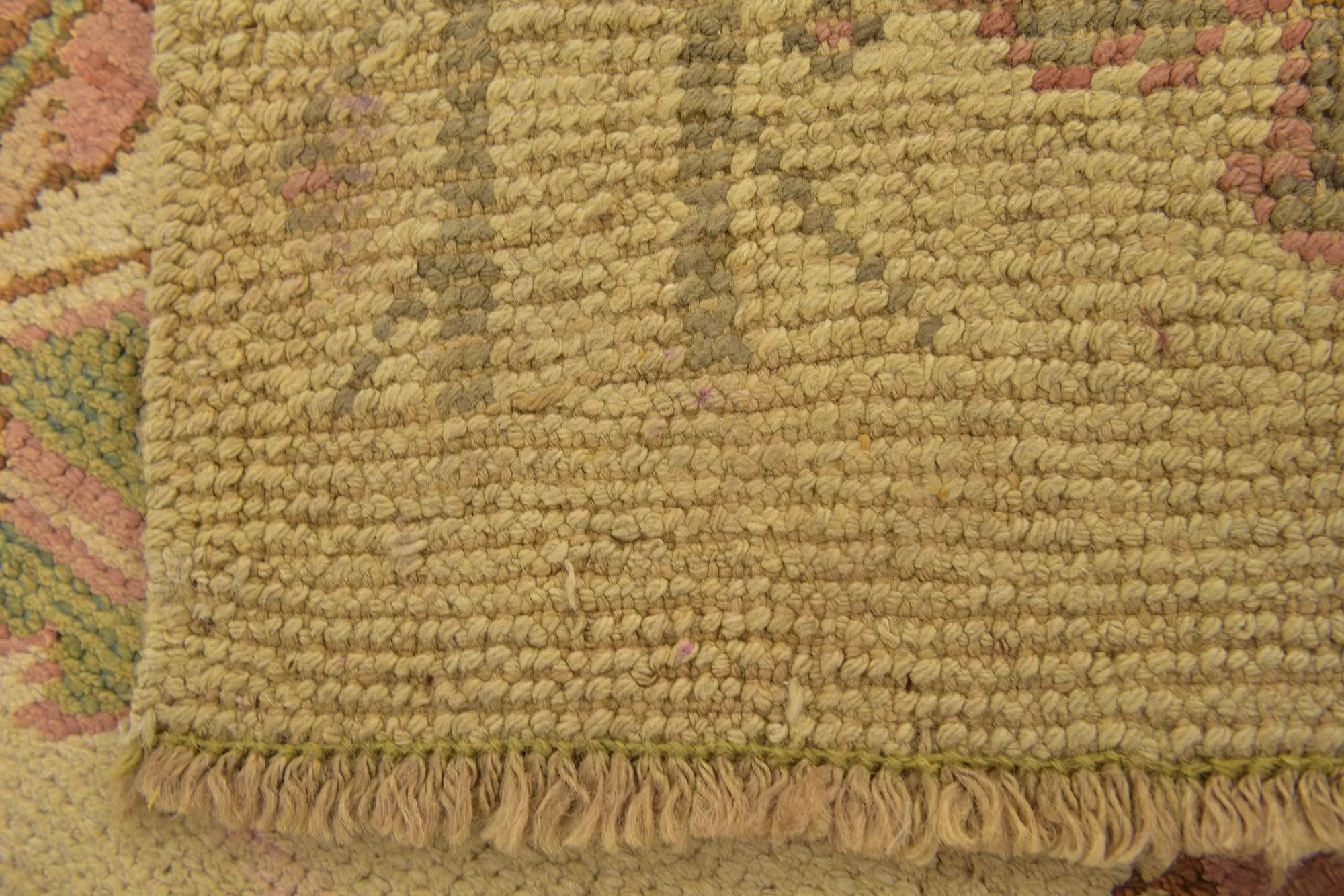 Peony Oushak Hand-Knotted Wool Rug
