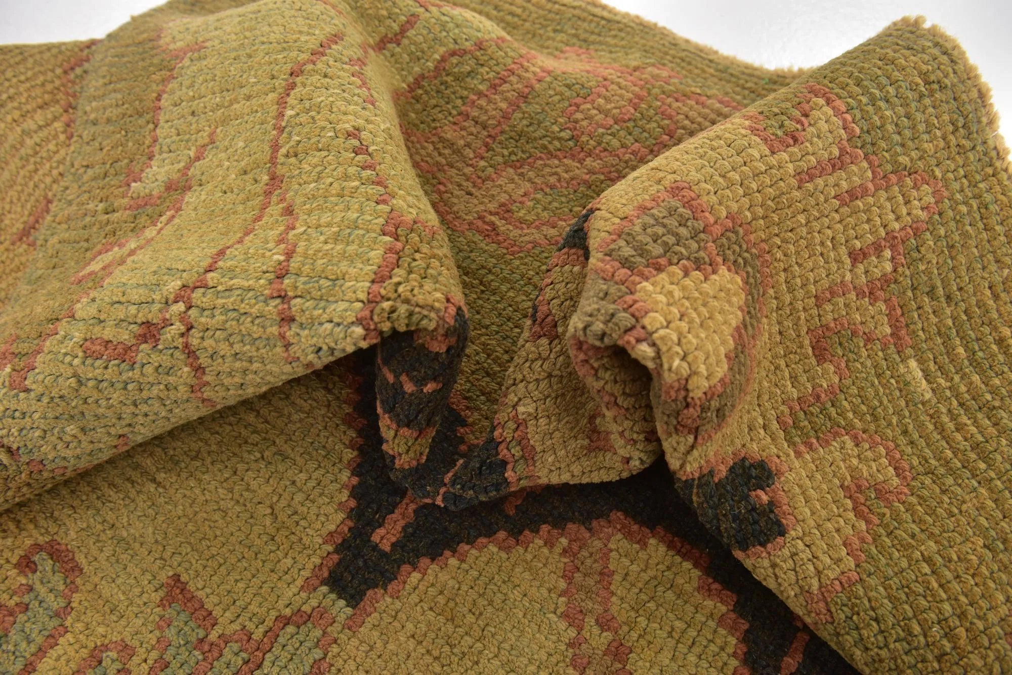 Rosalie Oushak Hand-Knotted Wool Rug