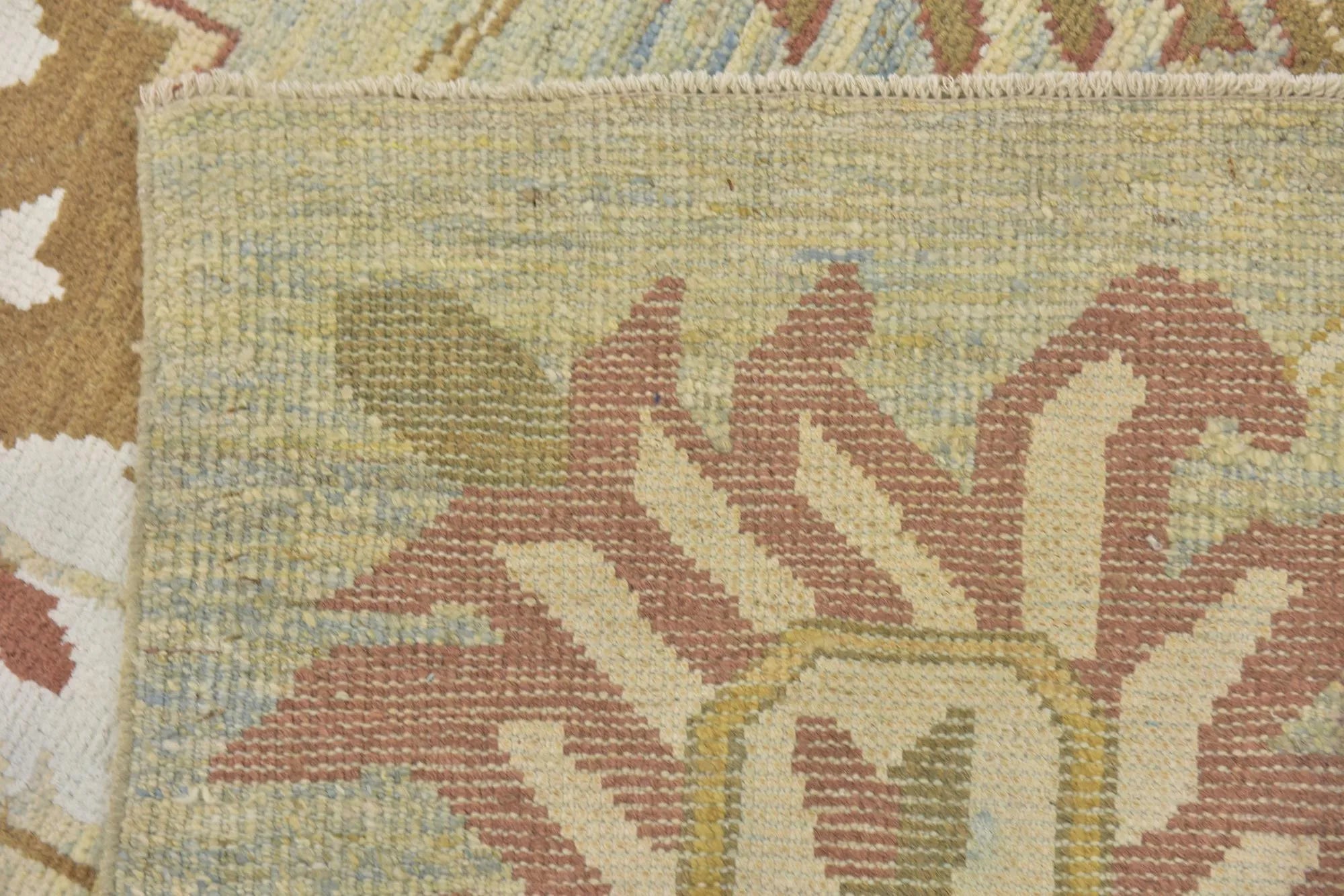Gardenia Oushak Hand-Knotted Wool Rug