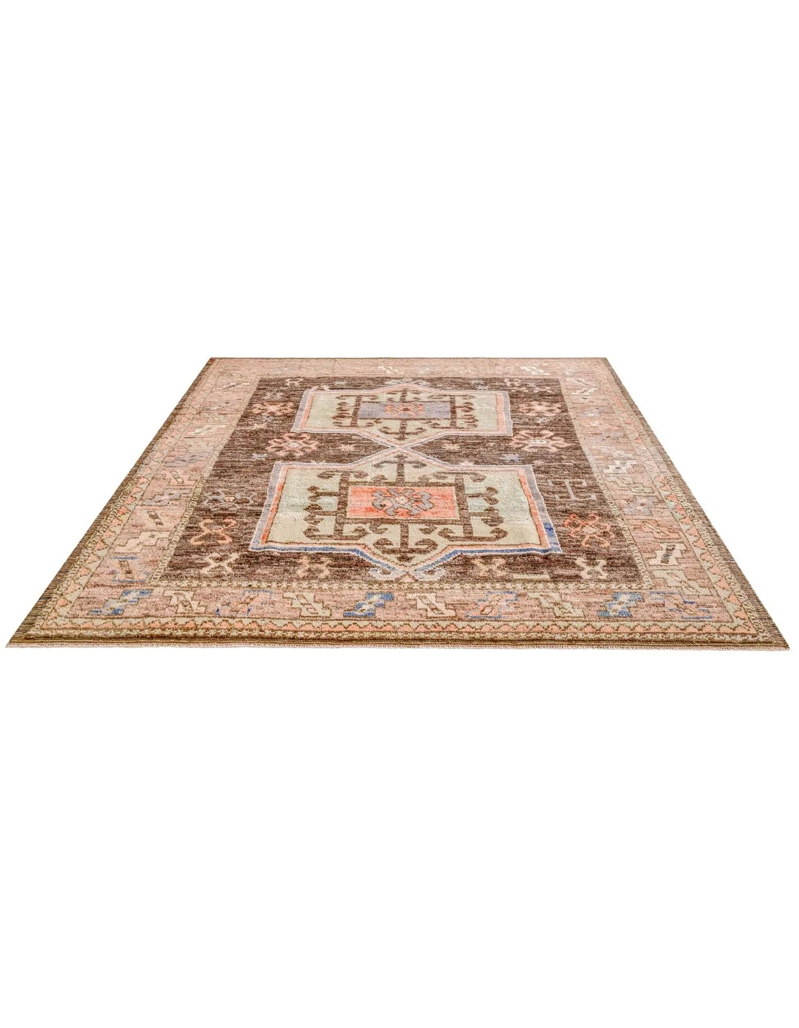 Iris Oushak Hand-Knotted Wool Rug