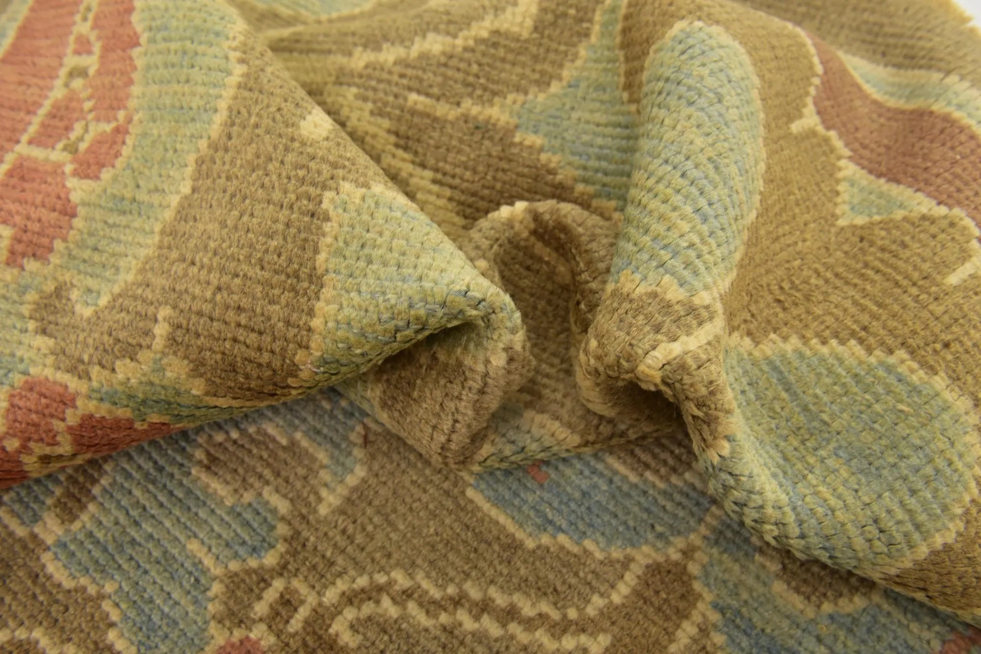 Elan Oushak Hand-Knotted Wool Rug