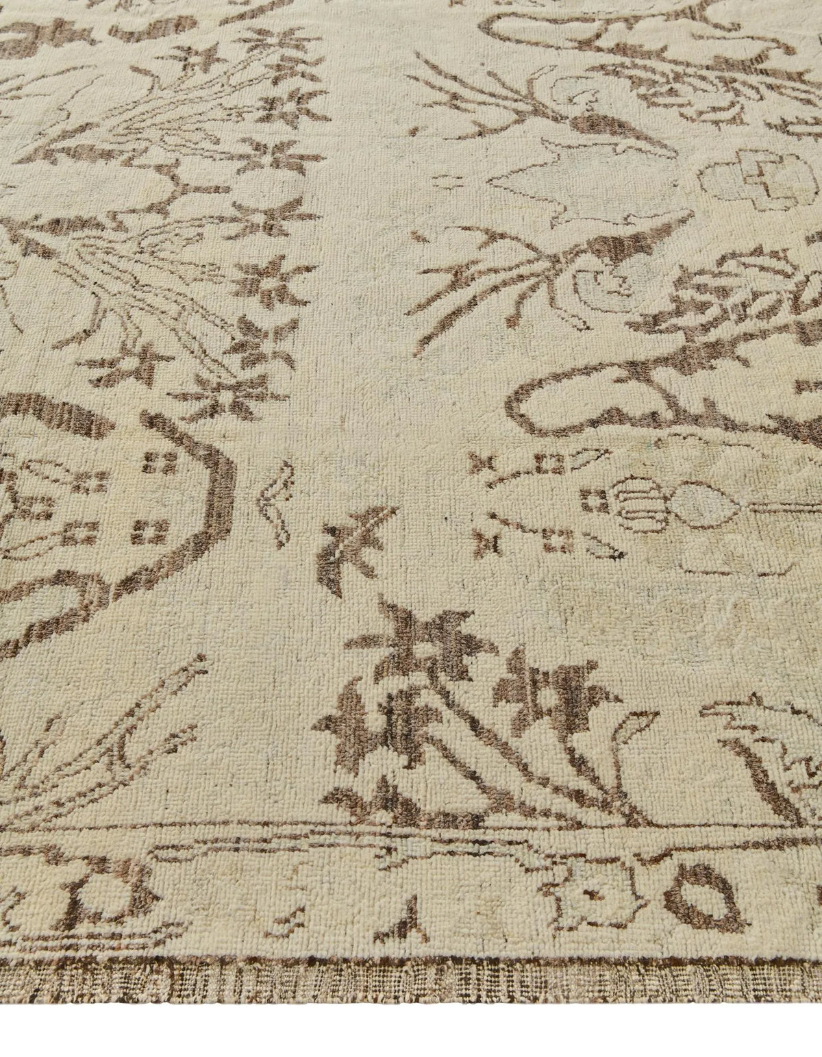 Isabella Oushak Hand-Knotted Wool Rug