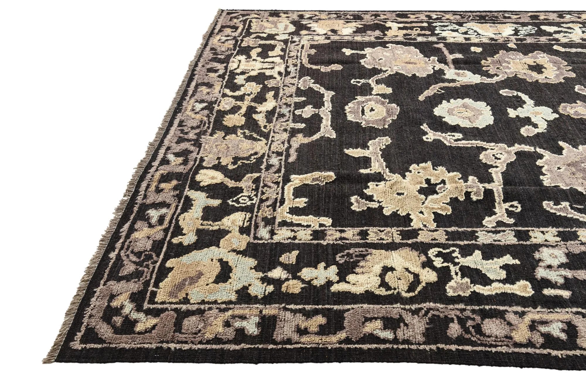 Aria Oushak Hand-Knotted Wool Rug