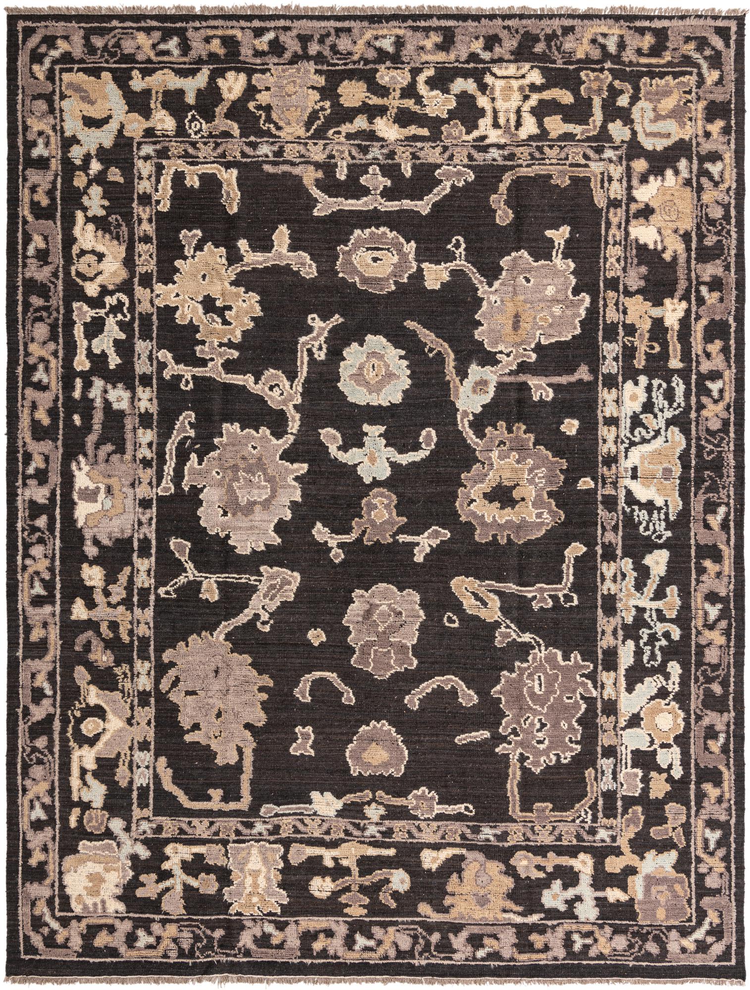 Aria Oushak Hand-Knotted Wool Rug