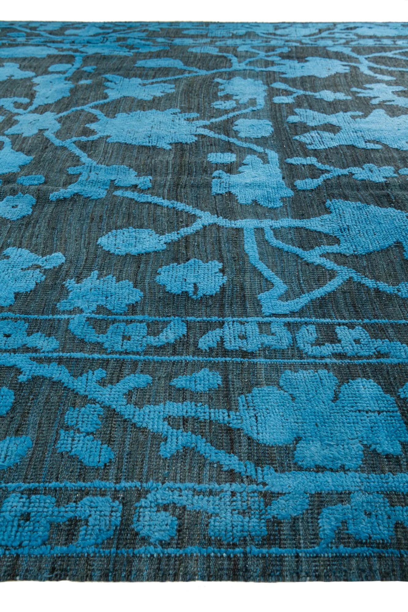 Florence Oushak Hand-Knotted Wool Rug