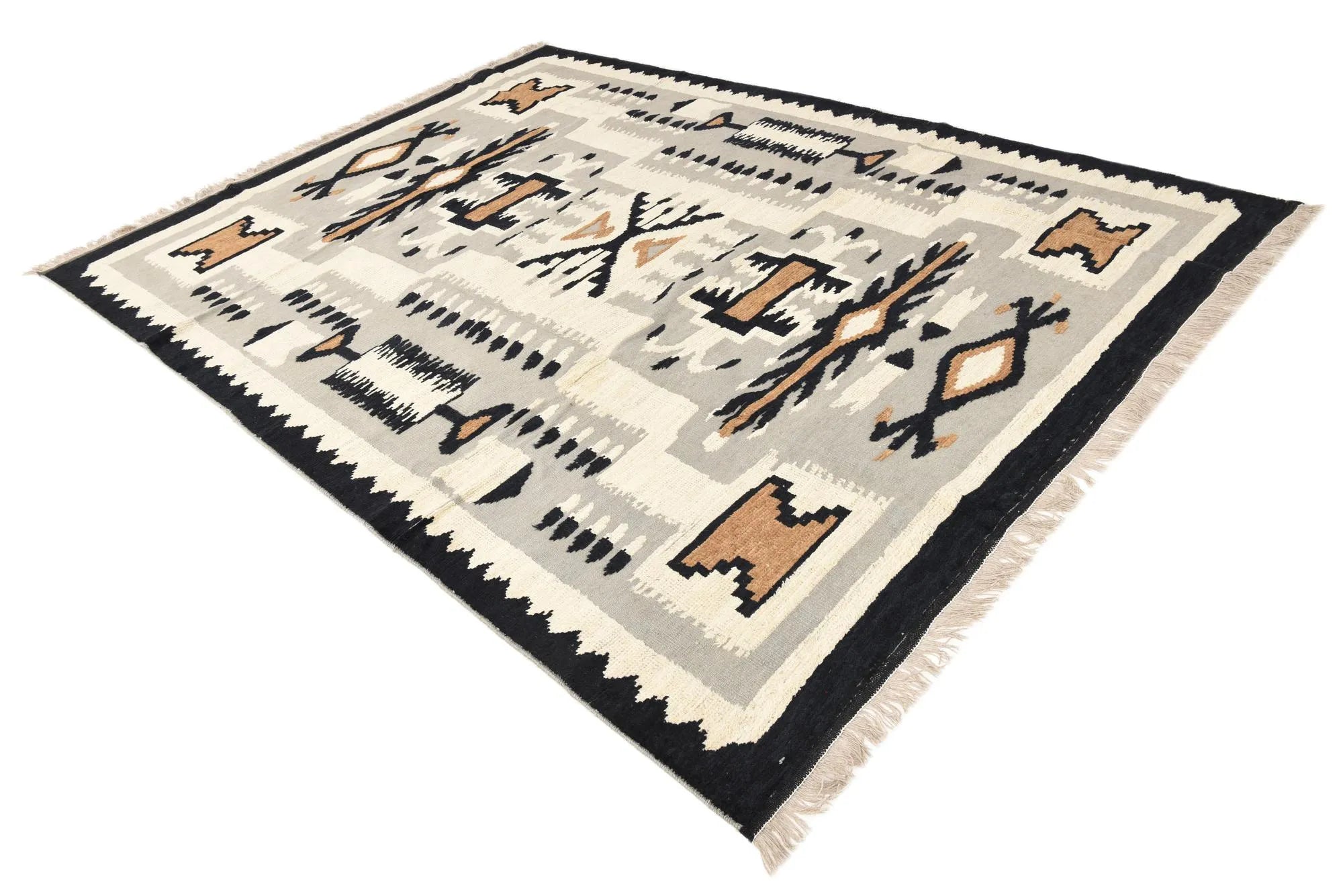 Giselle Oushak Hand-Knotted Wool Rug